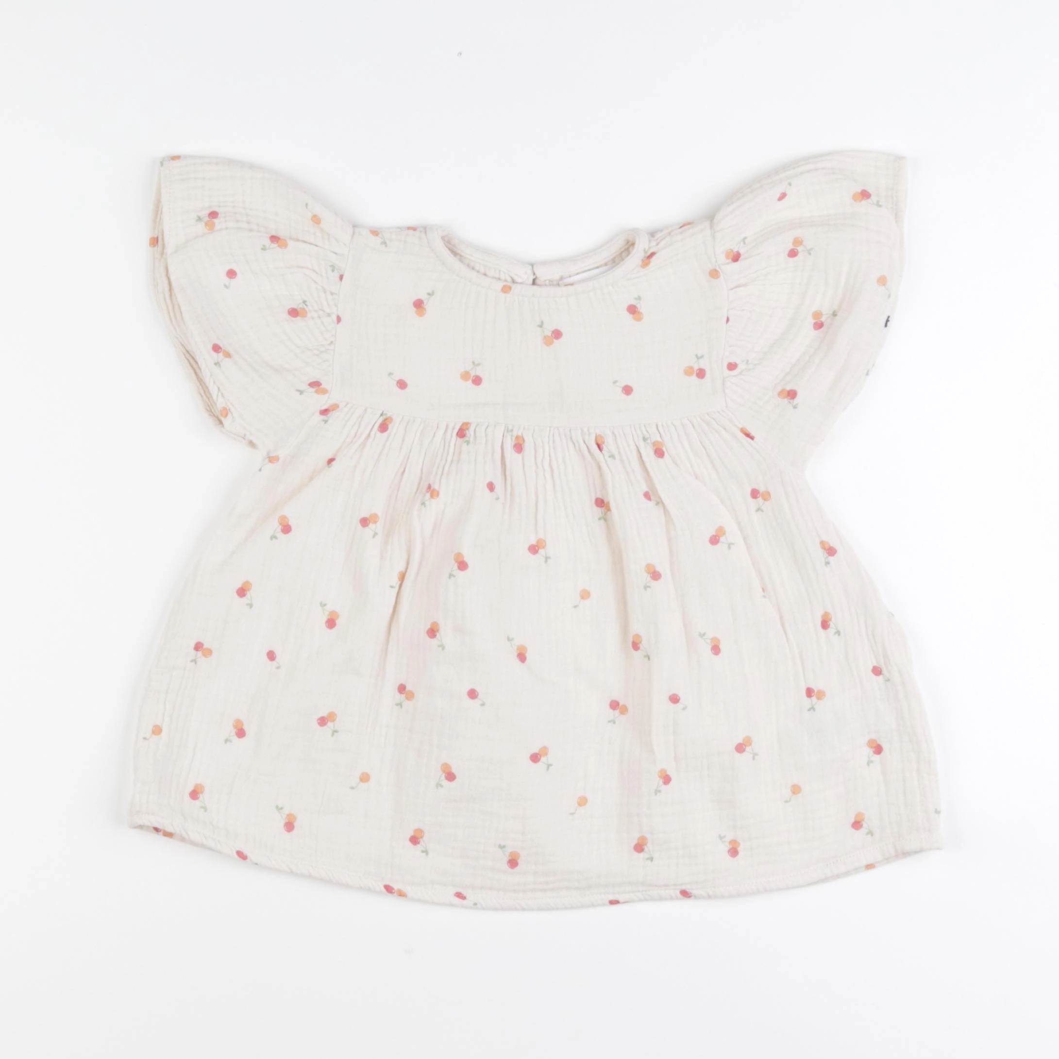 Vertbaudet - blouse beige - 5 ans