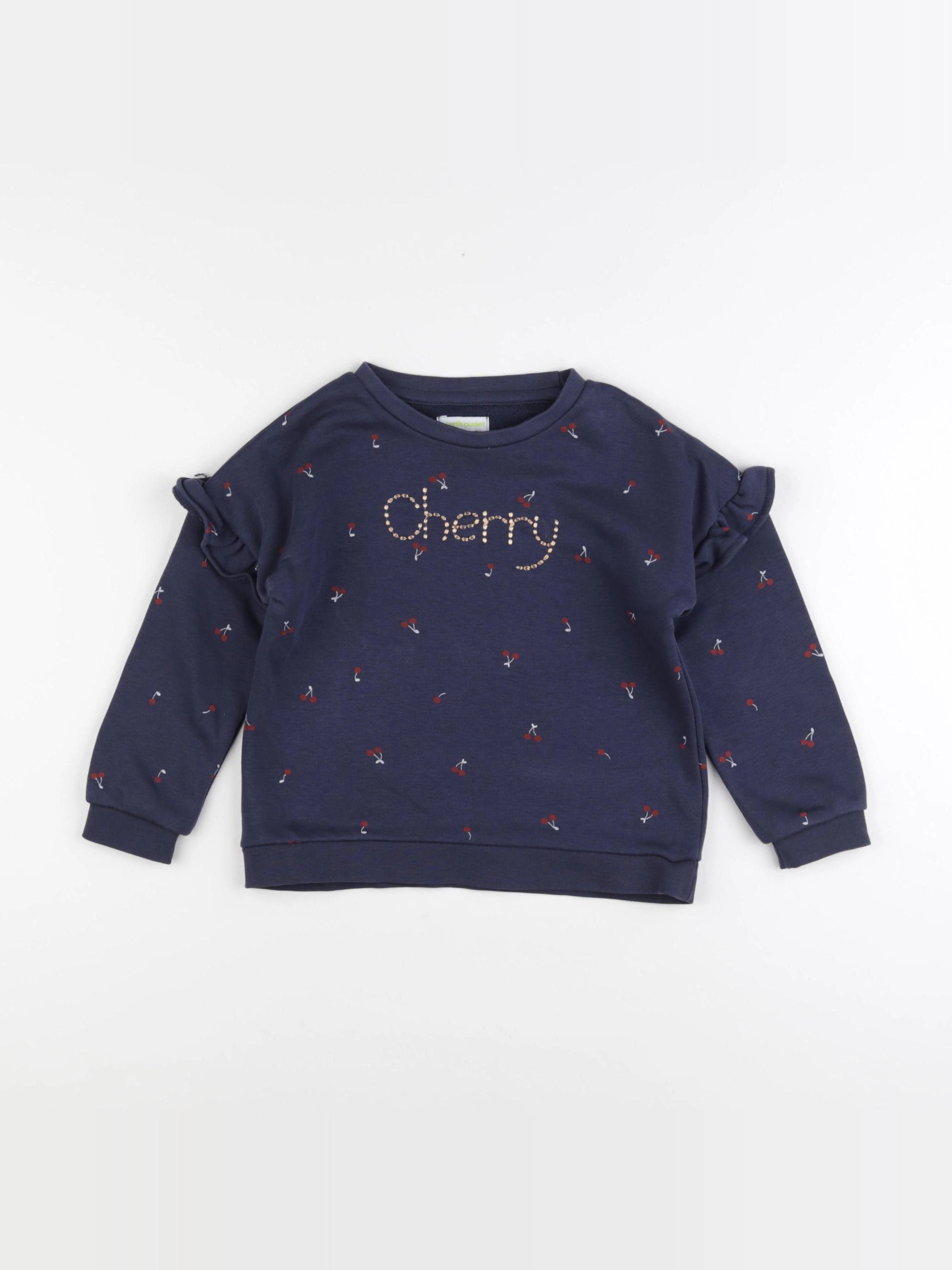 Vertbaudet - sweat bleu - 5 ans