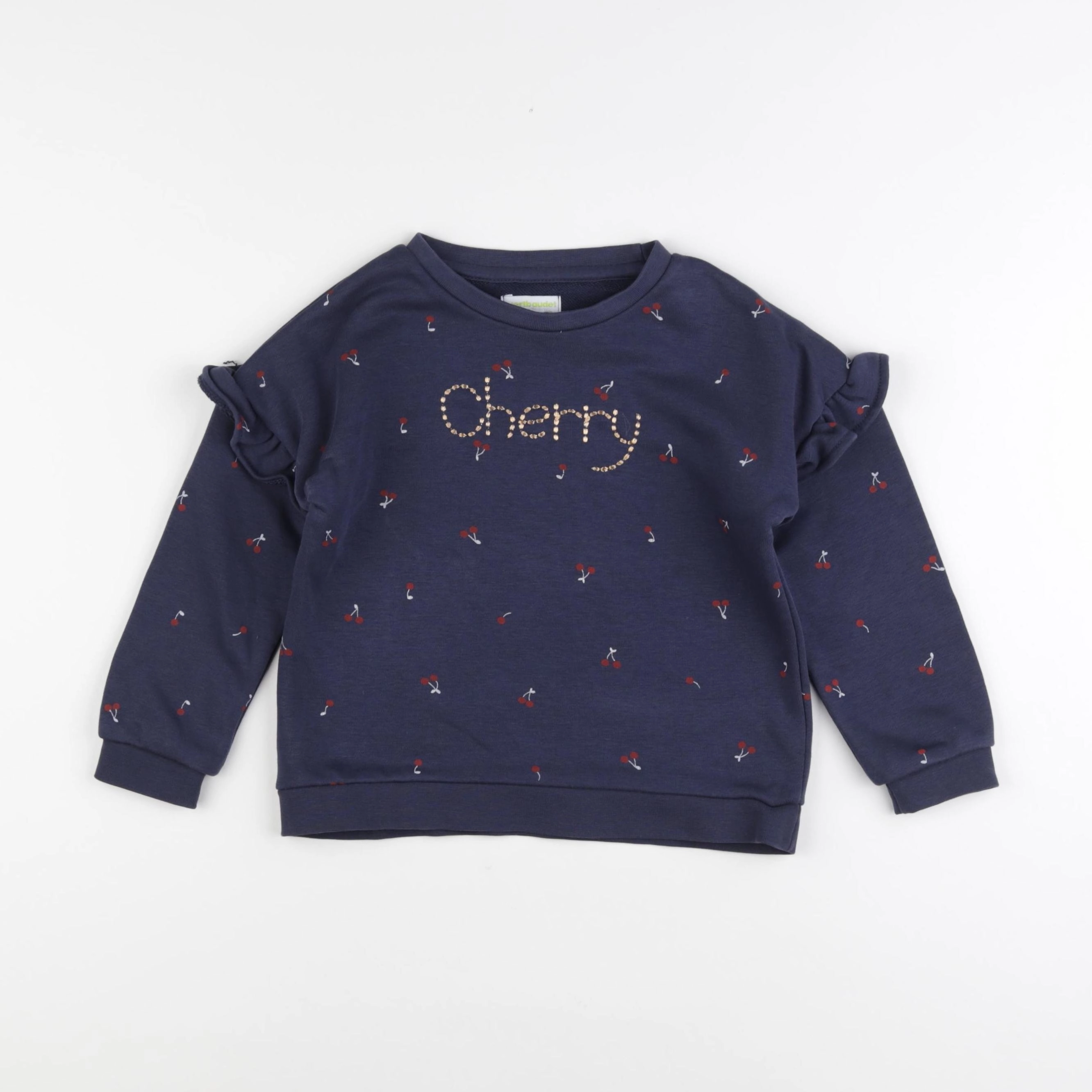 Vertbaudet - sweat bleu - 5 ans