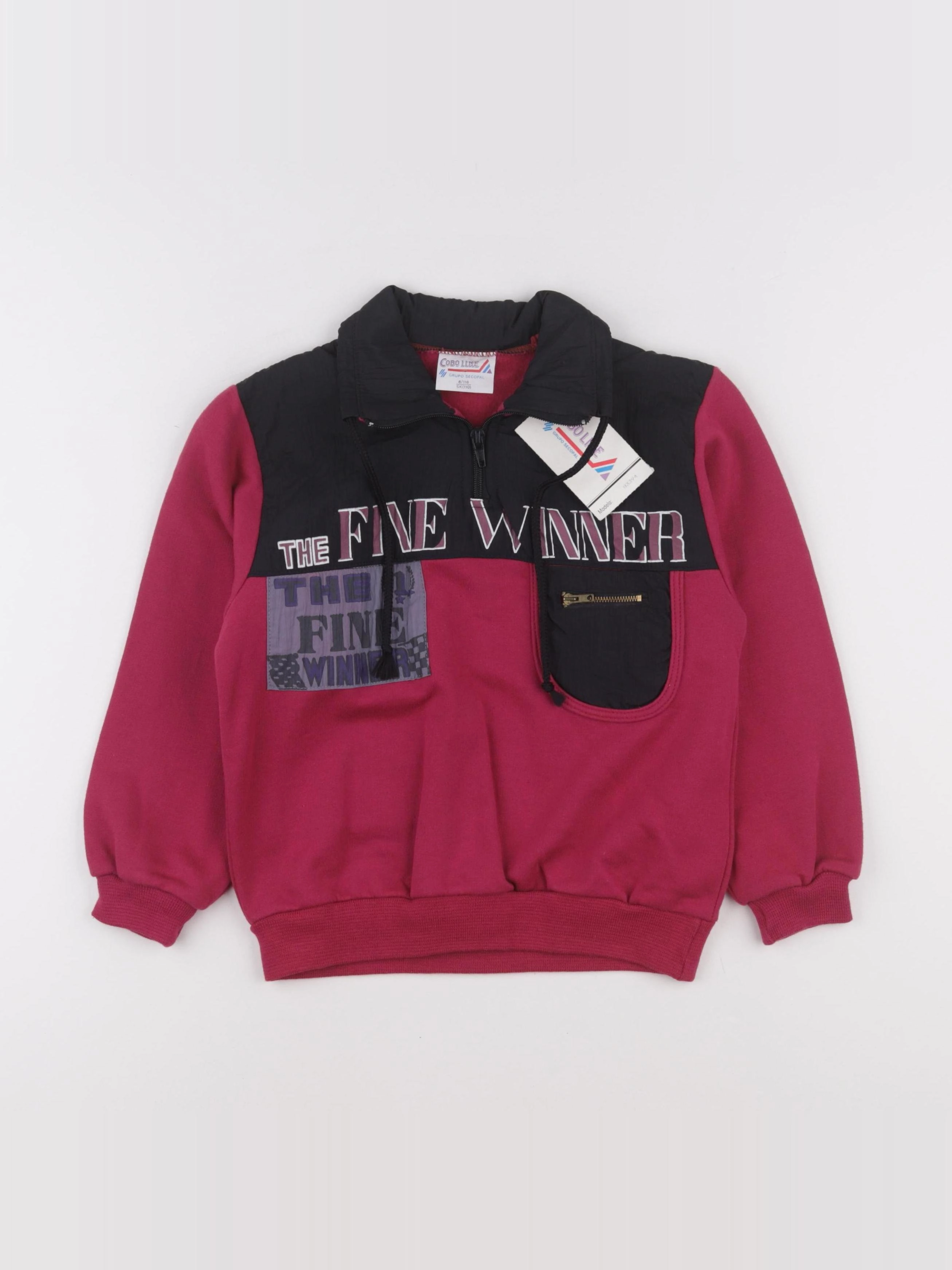 Vintage - sweat rose - 6 ans