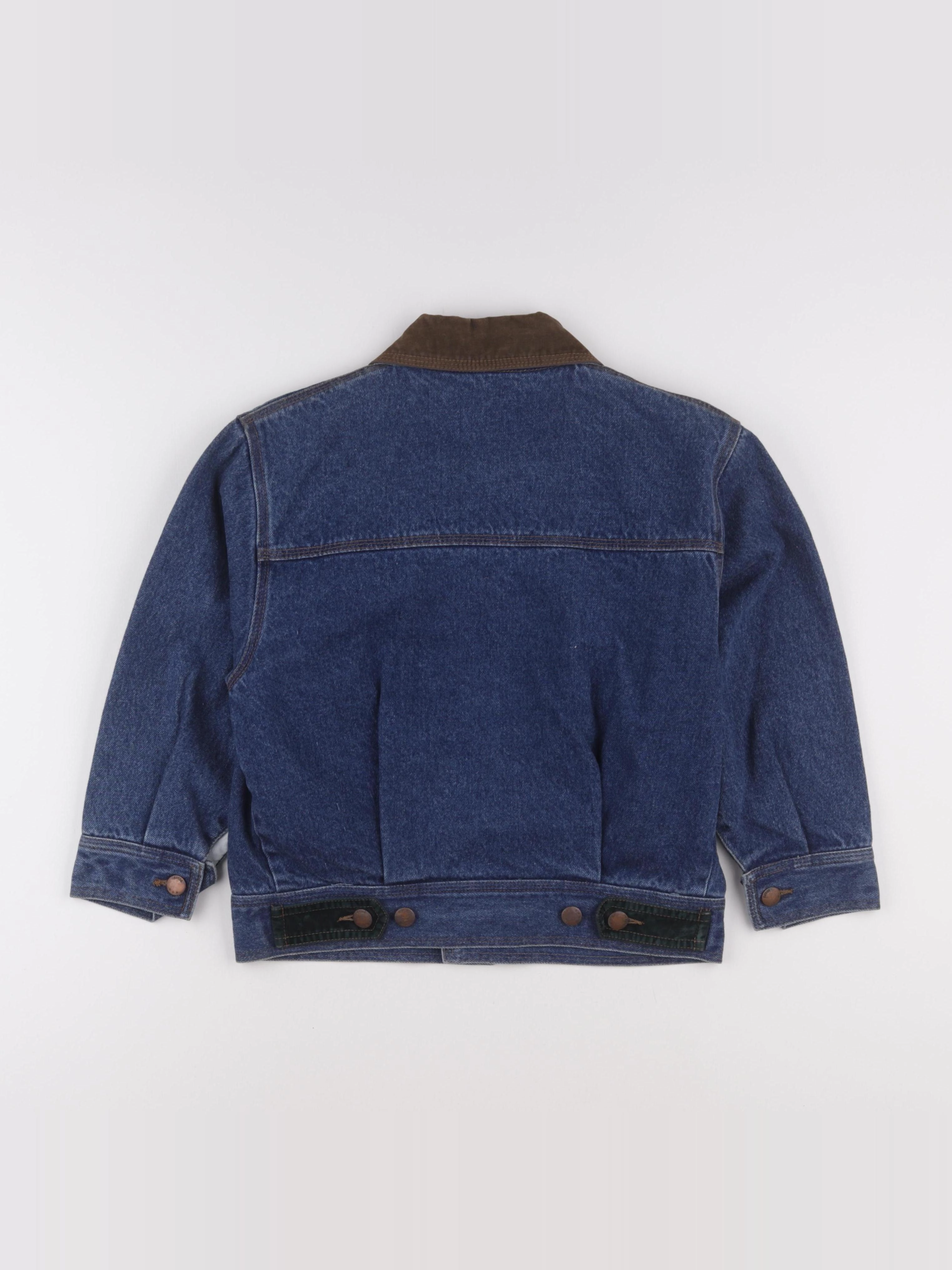 Vintage - veste bleu - 8 ans