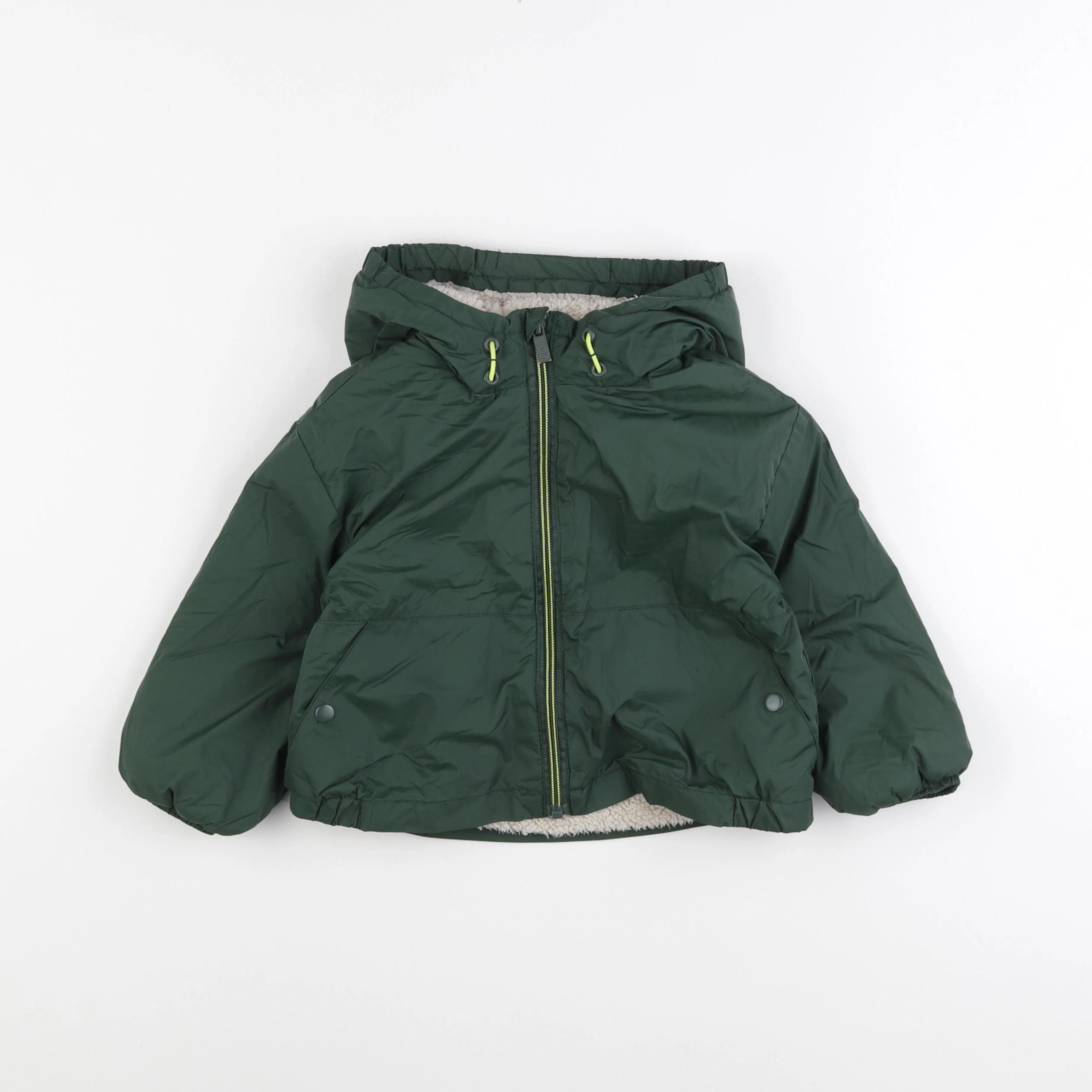Vertbaudet - coupe-vent vert - 2 ans