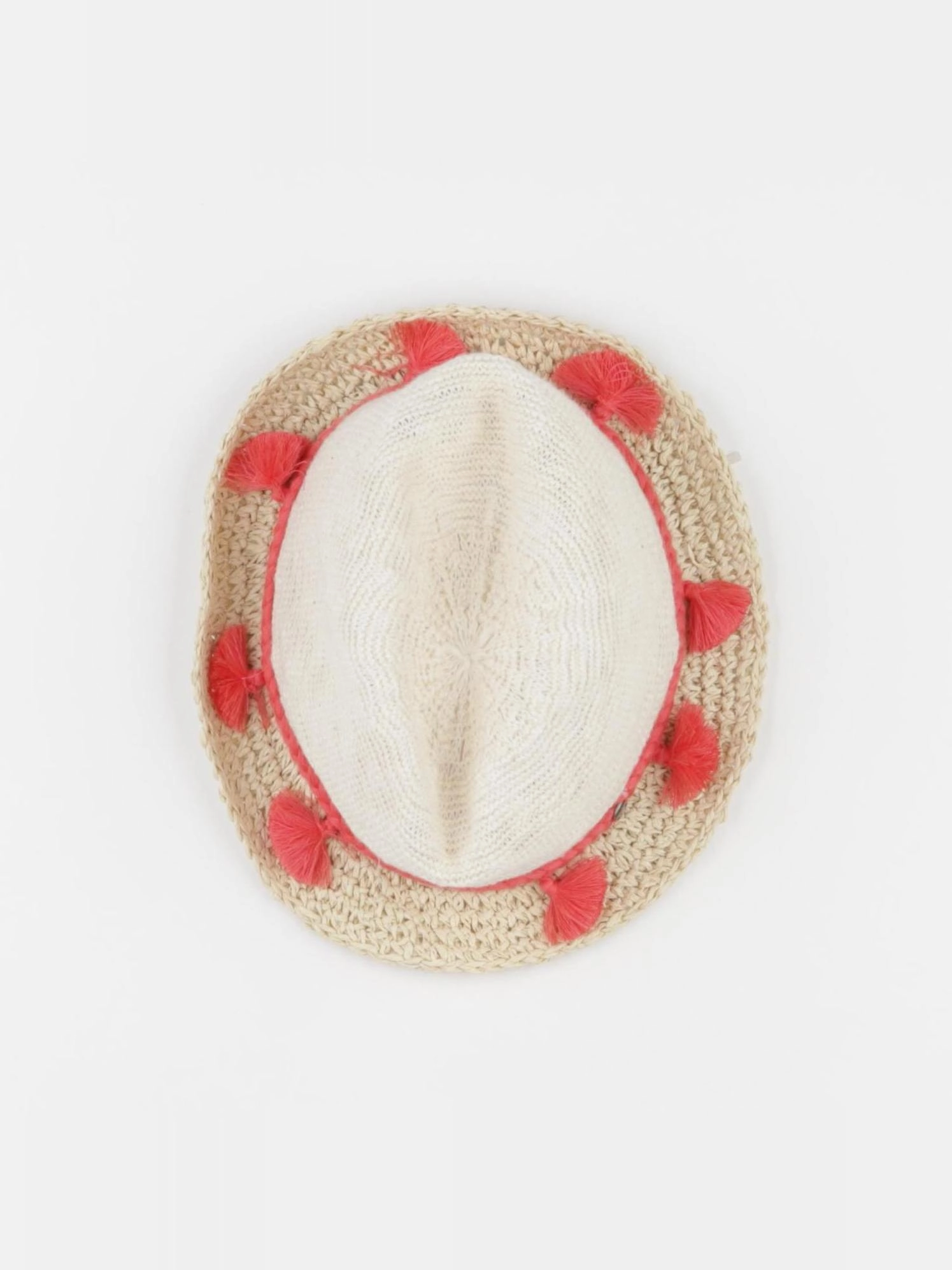 IKKS - chapeau beige - 8/10 ans