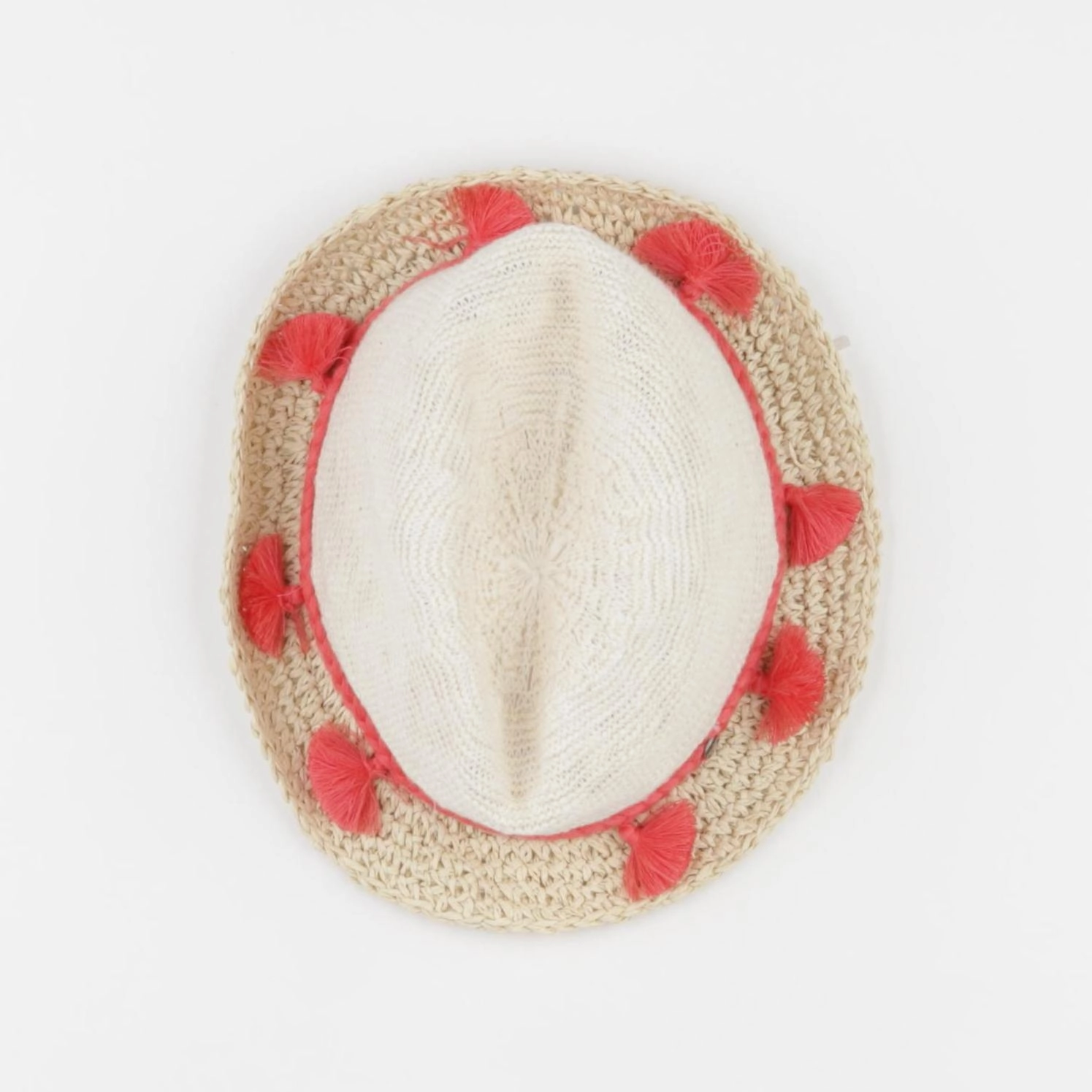 IKKS - chapeau beige - 8/10 ans