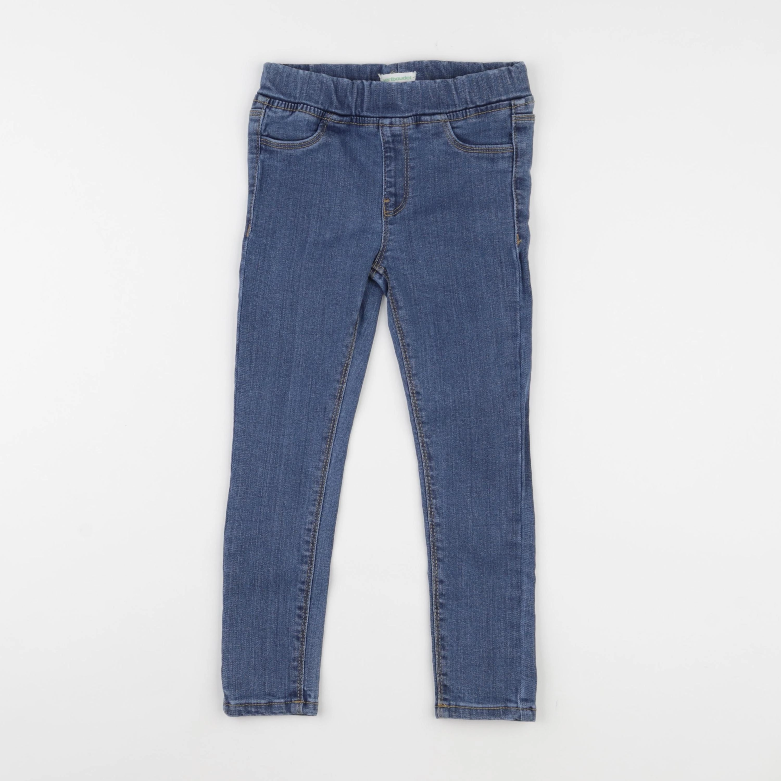 Vertbaudet - jegging bleu - 5 ans