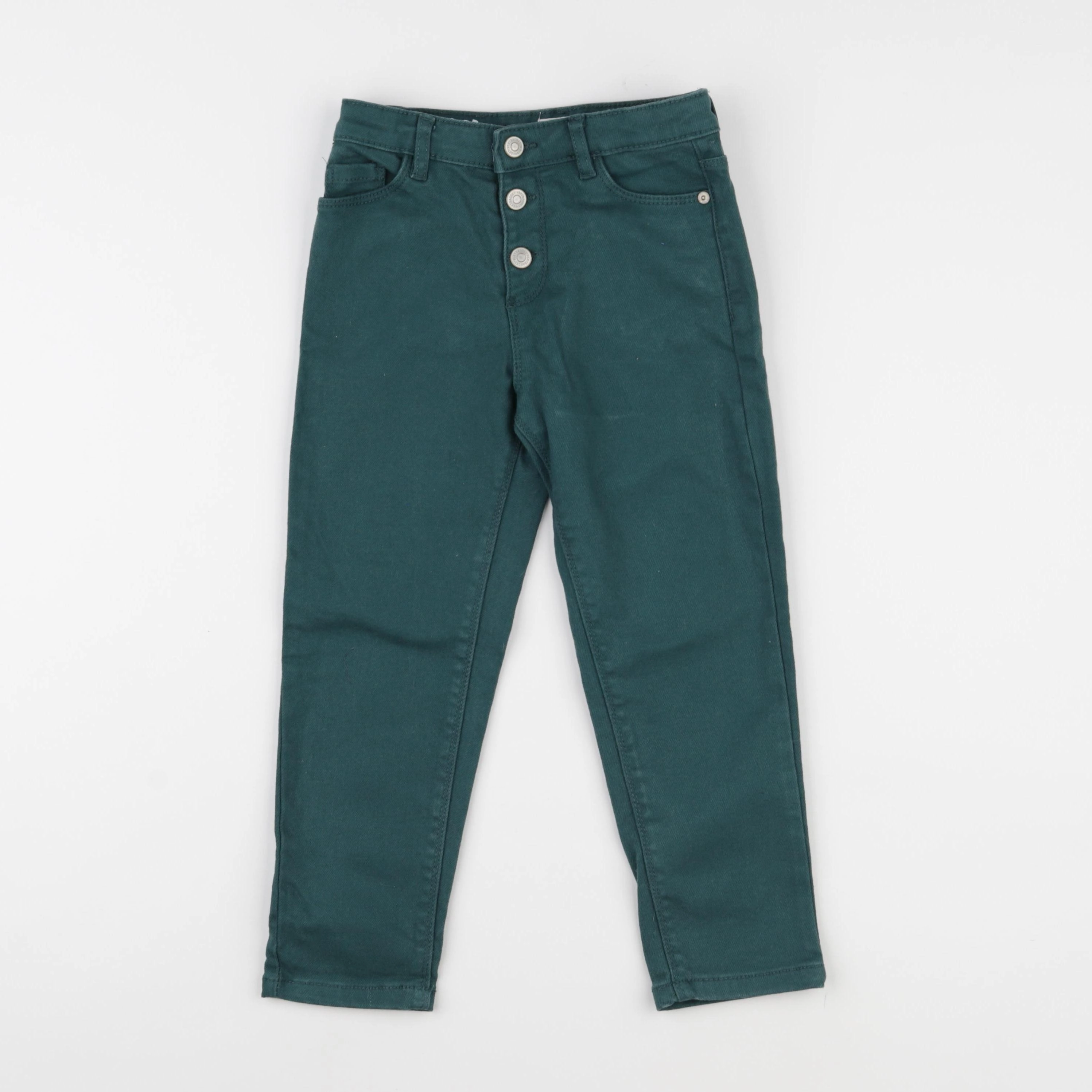 Vertbaudet - jean vert - 5 ans