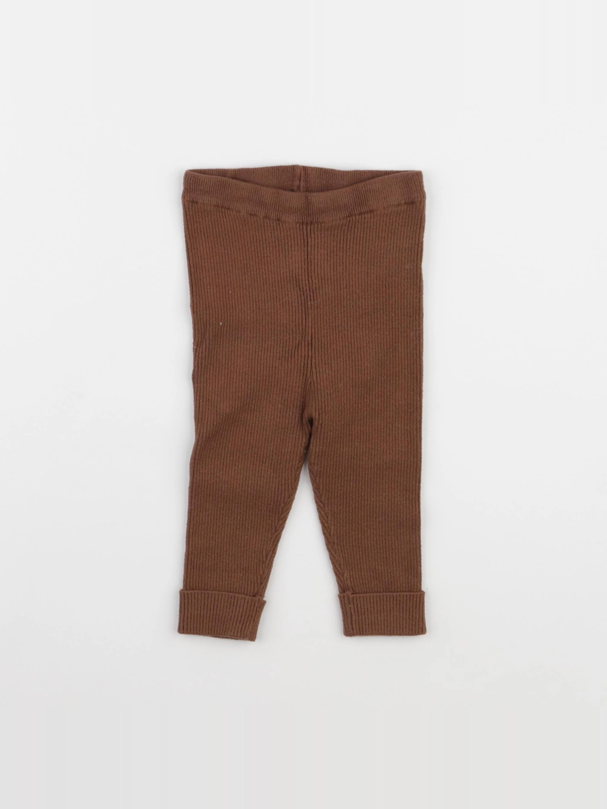 Vertbaudet - legging marron - 18 mois