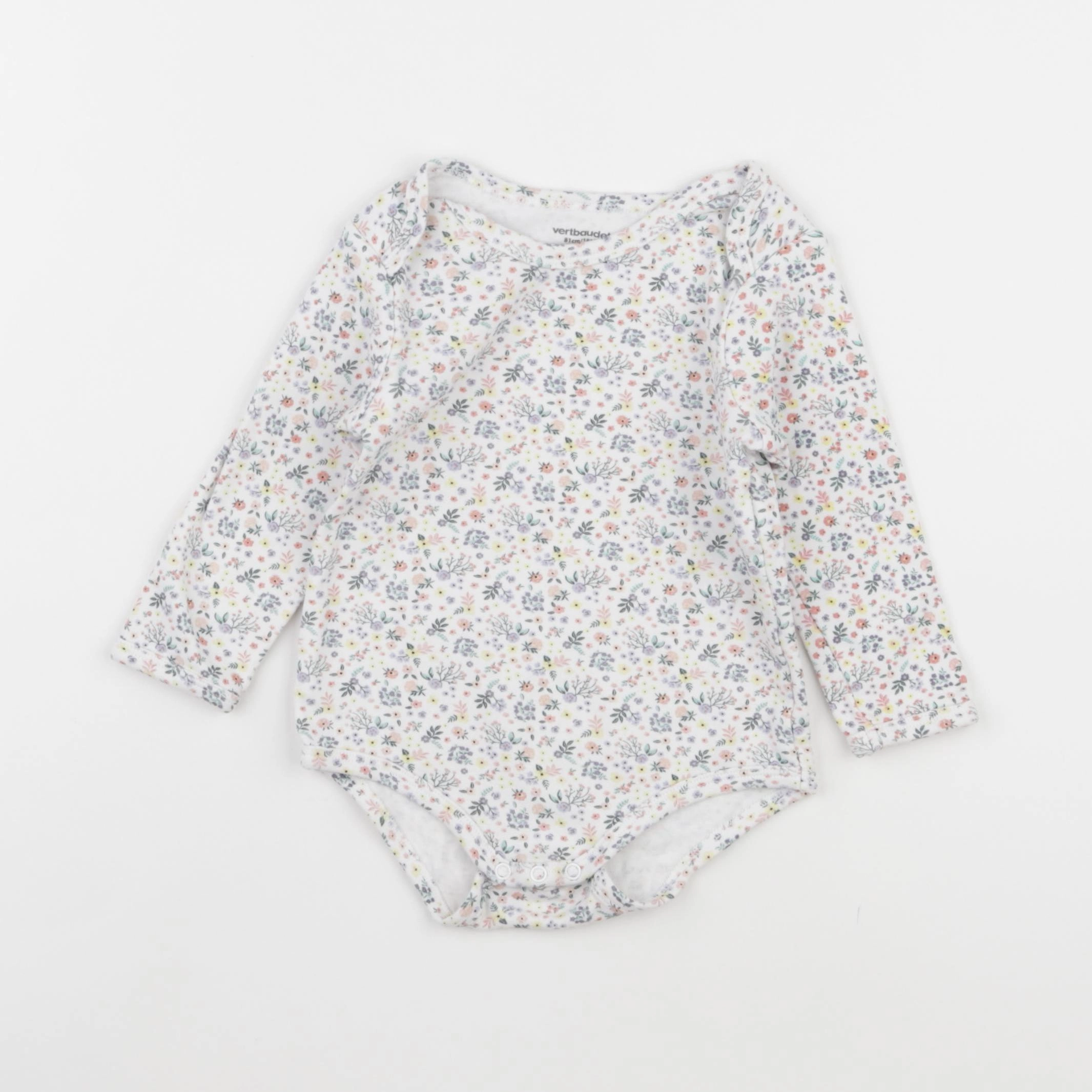 Vertbaudet - body blanc - 18 mois