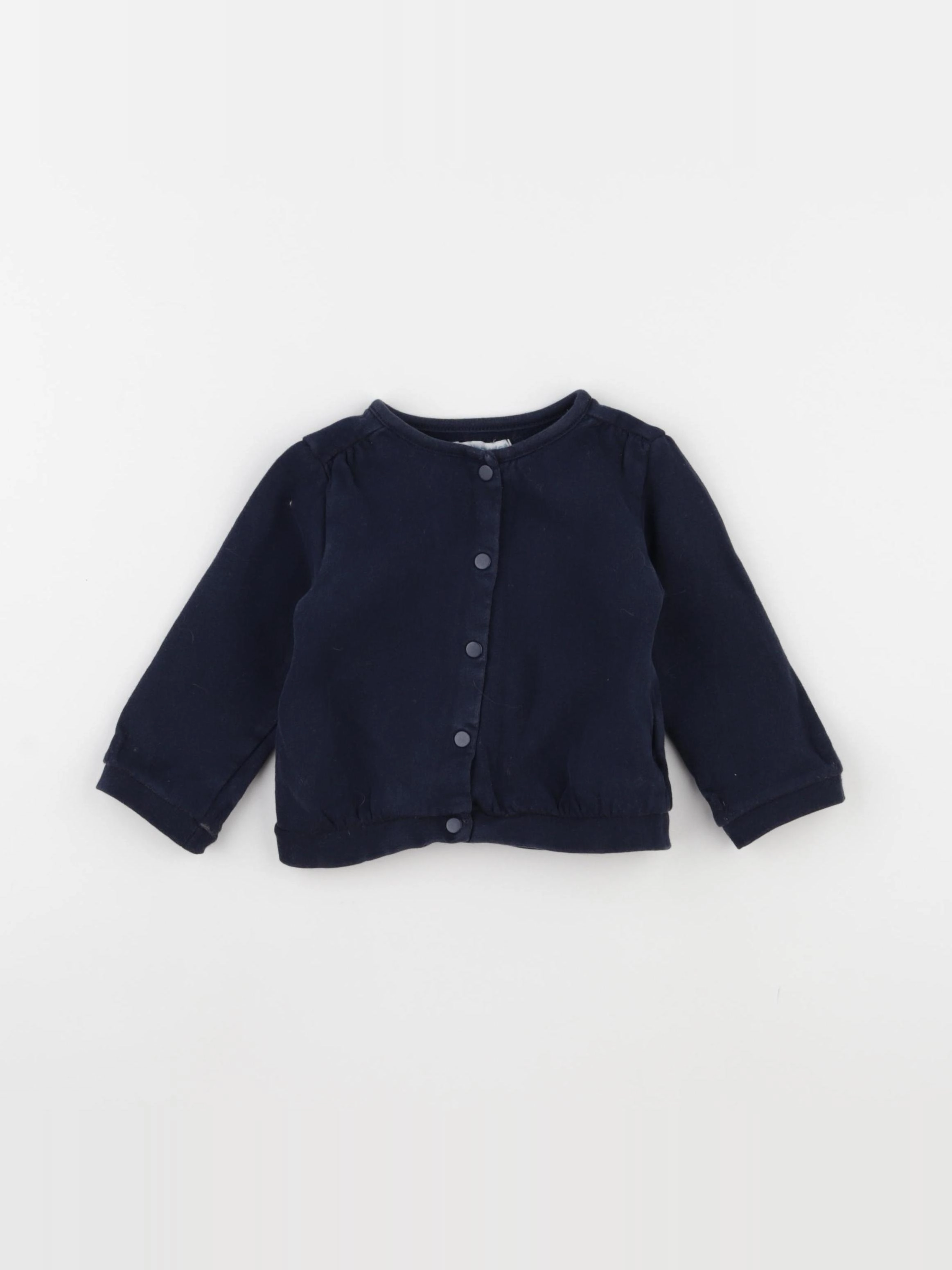 Vertbaudet - sweat bleu - 18 mois