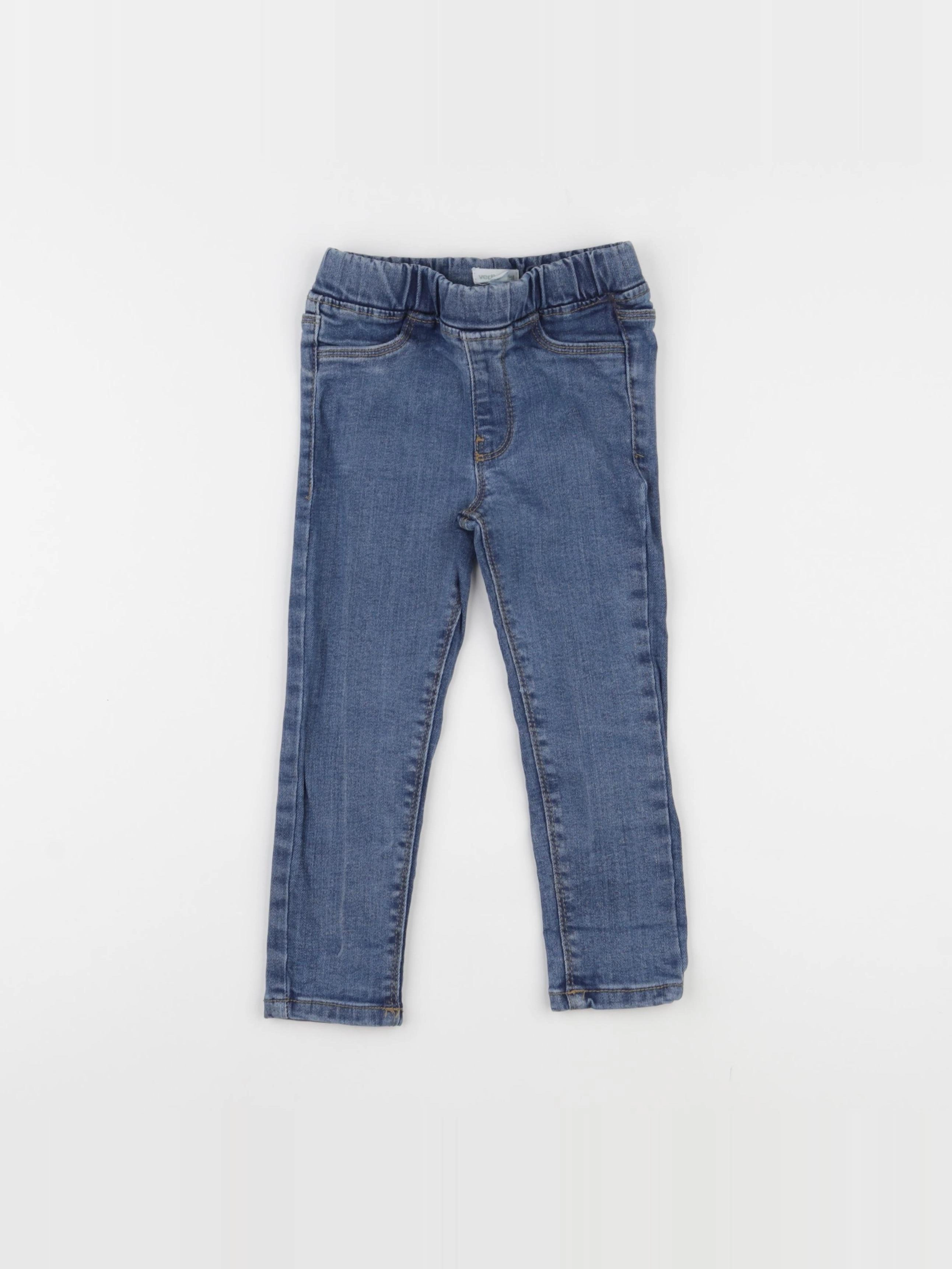 Vertbaudet - jegging bleu - 3 ans