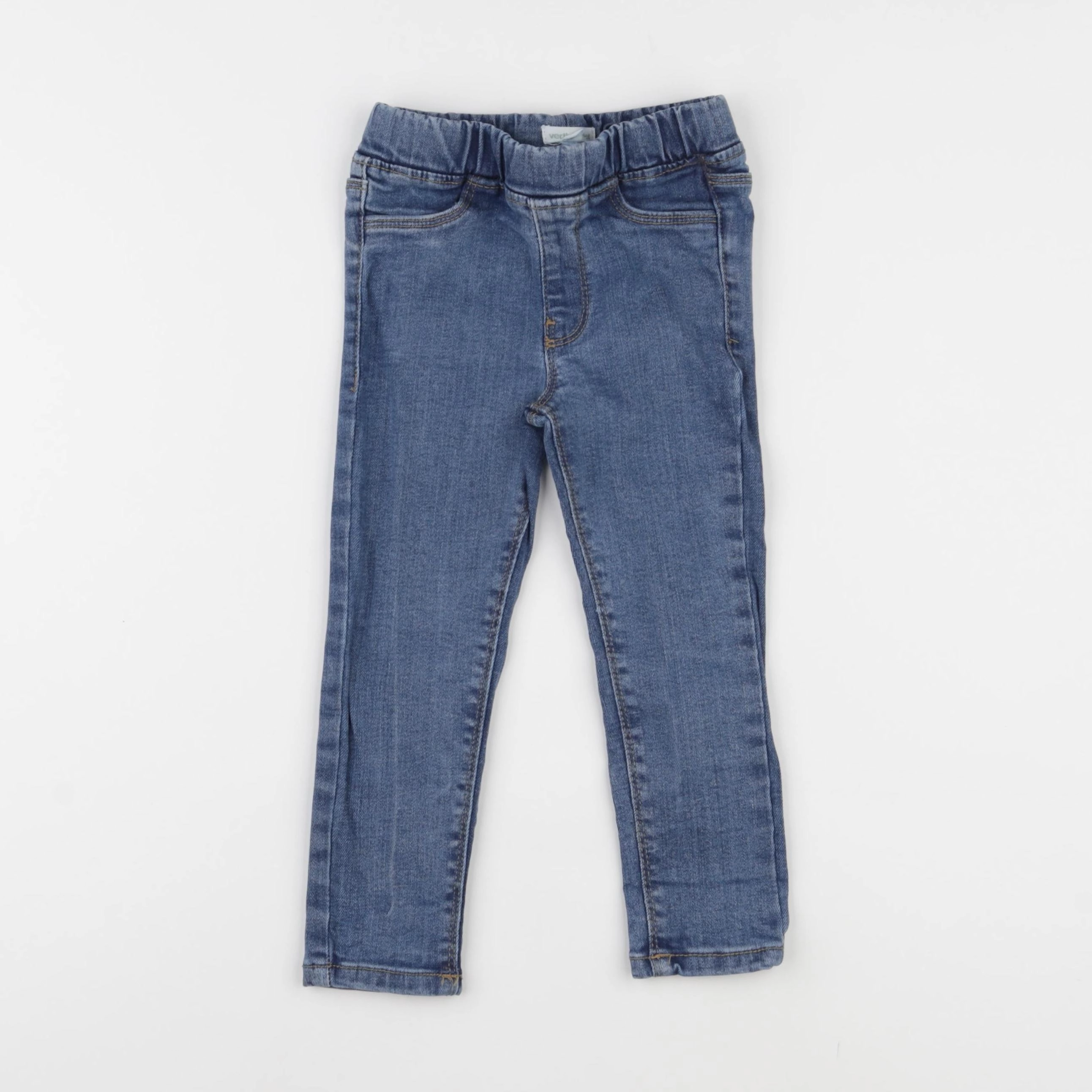 Vertbaudet - jegging bleu - 3 ans