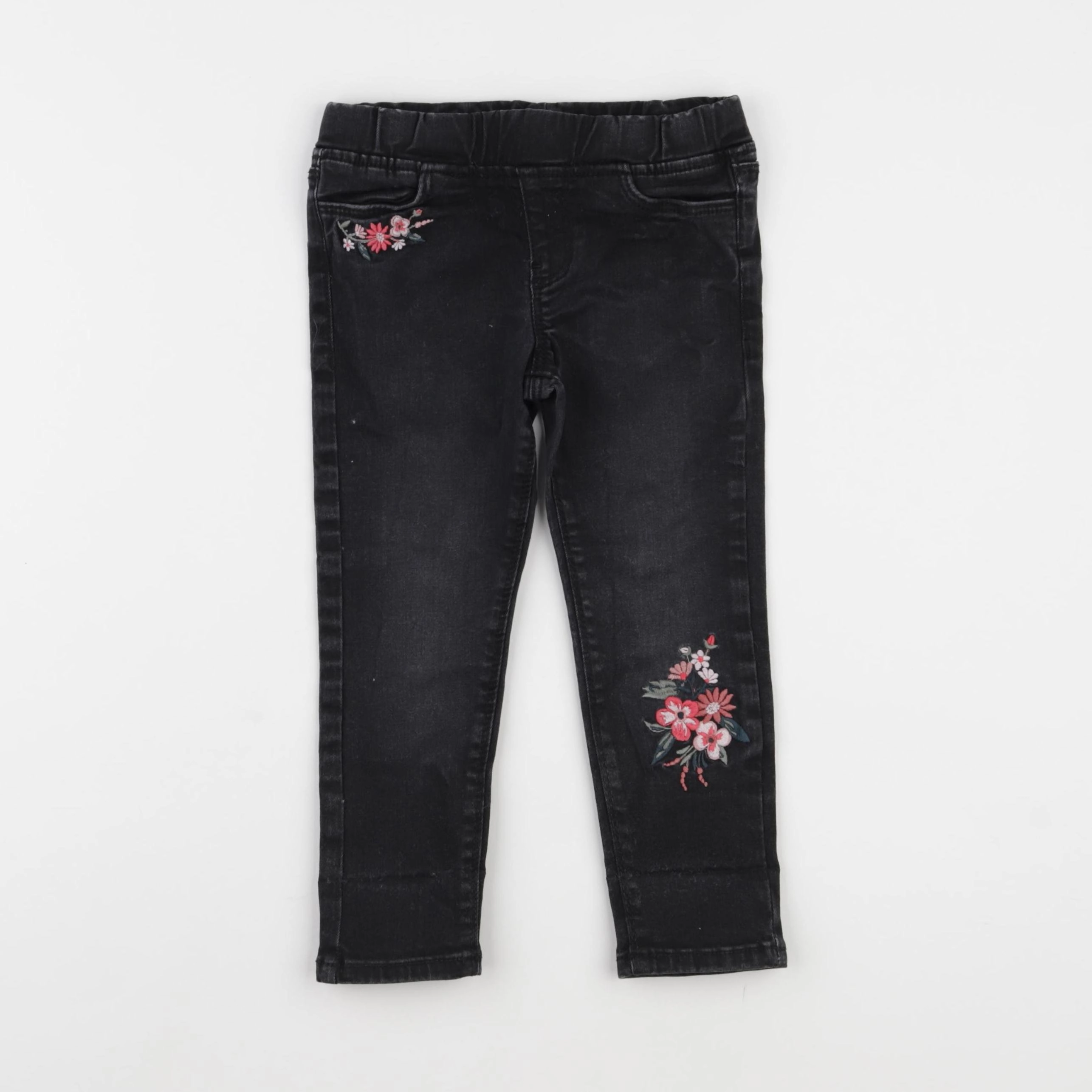 Vertbaudet - jegging noir - 3 ans