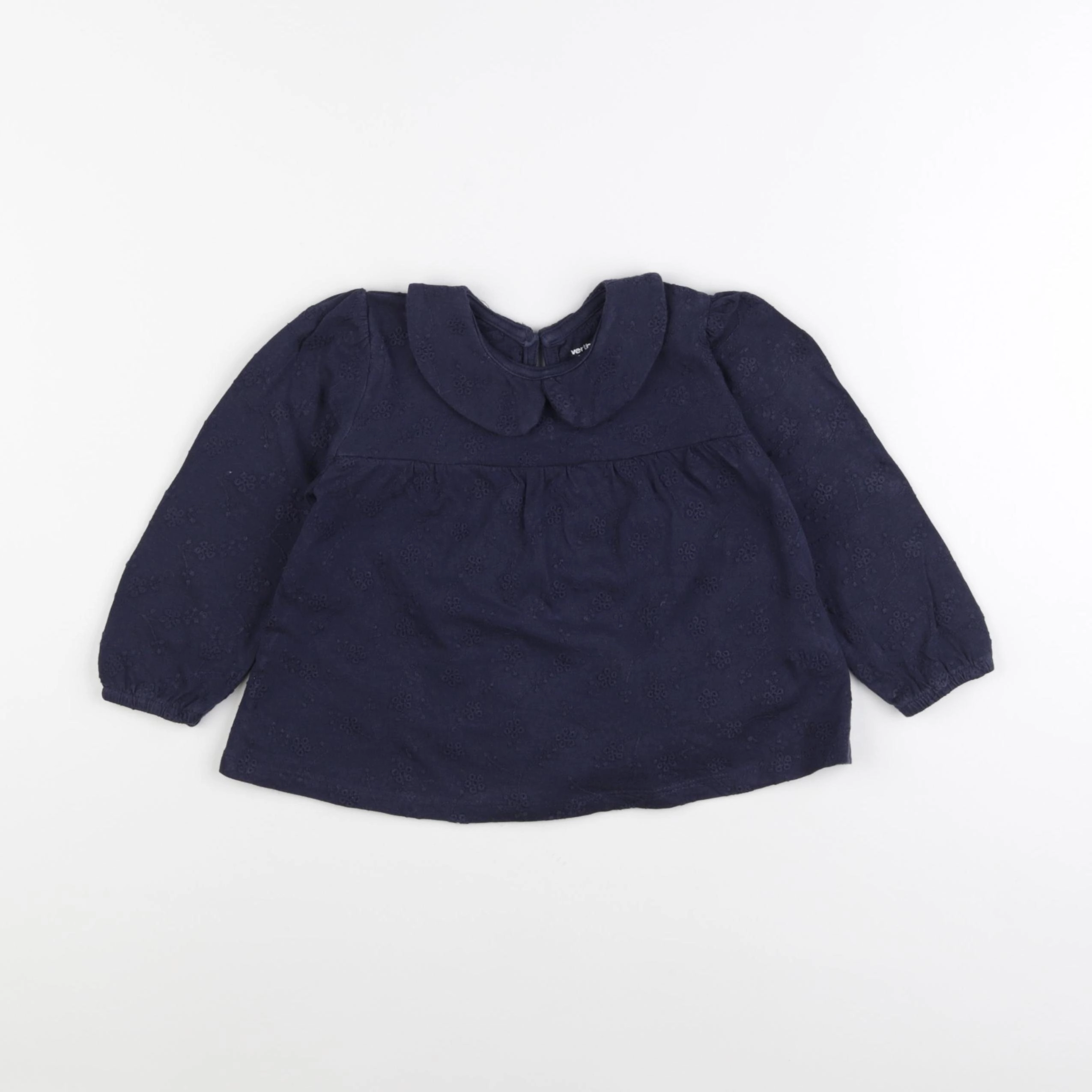 Vertbaudet - tee-shirt bleu - 4 ans