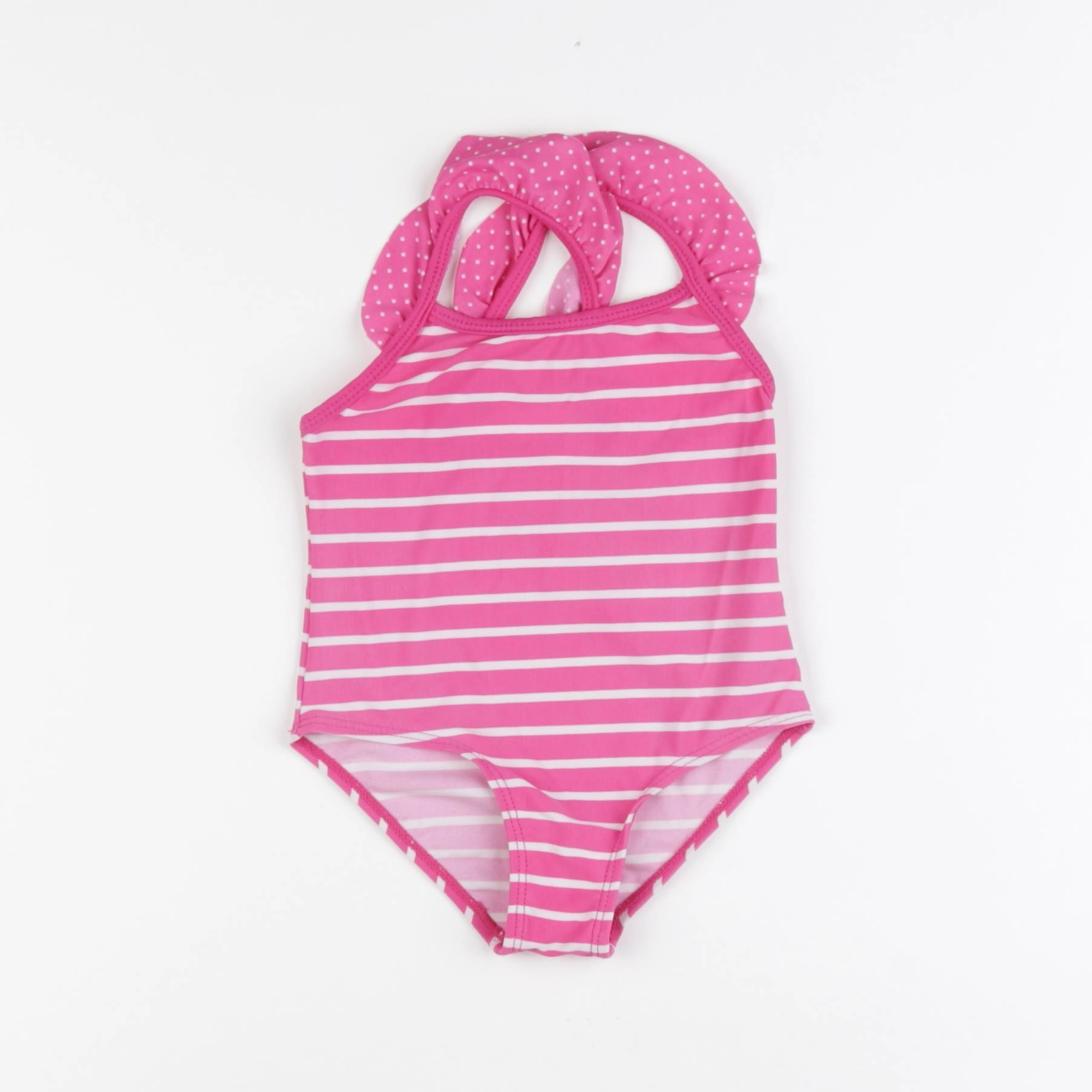Vertbaudet - maillot de bain rose - 18 mois