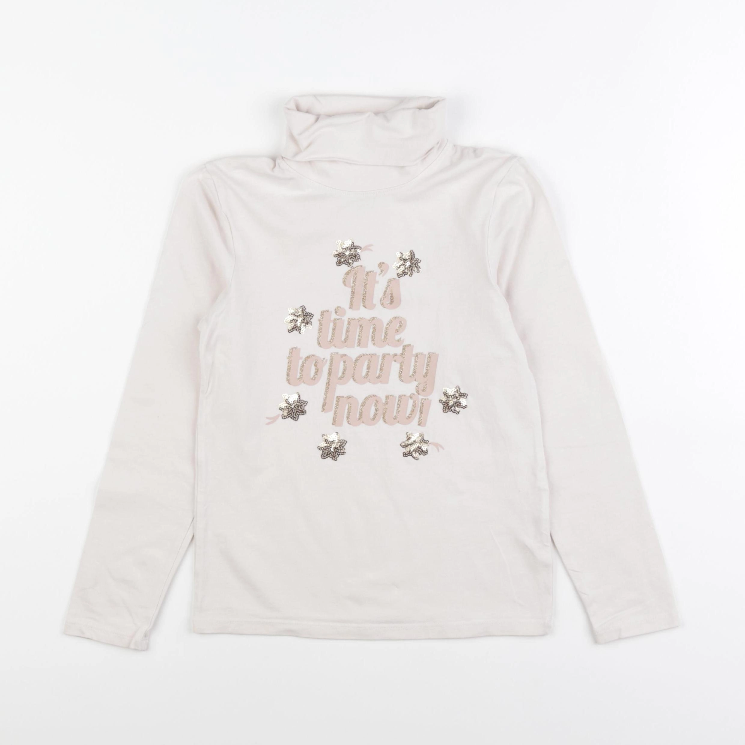 La Redoute - sous-pull rose - 8 ans