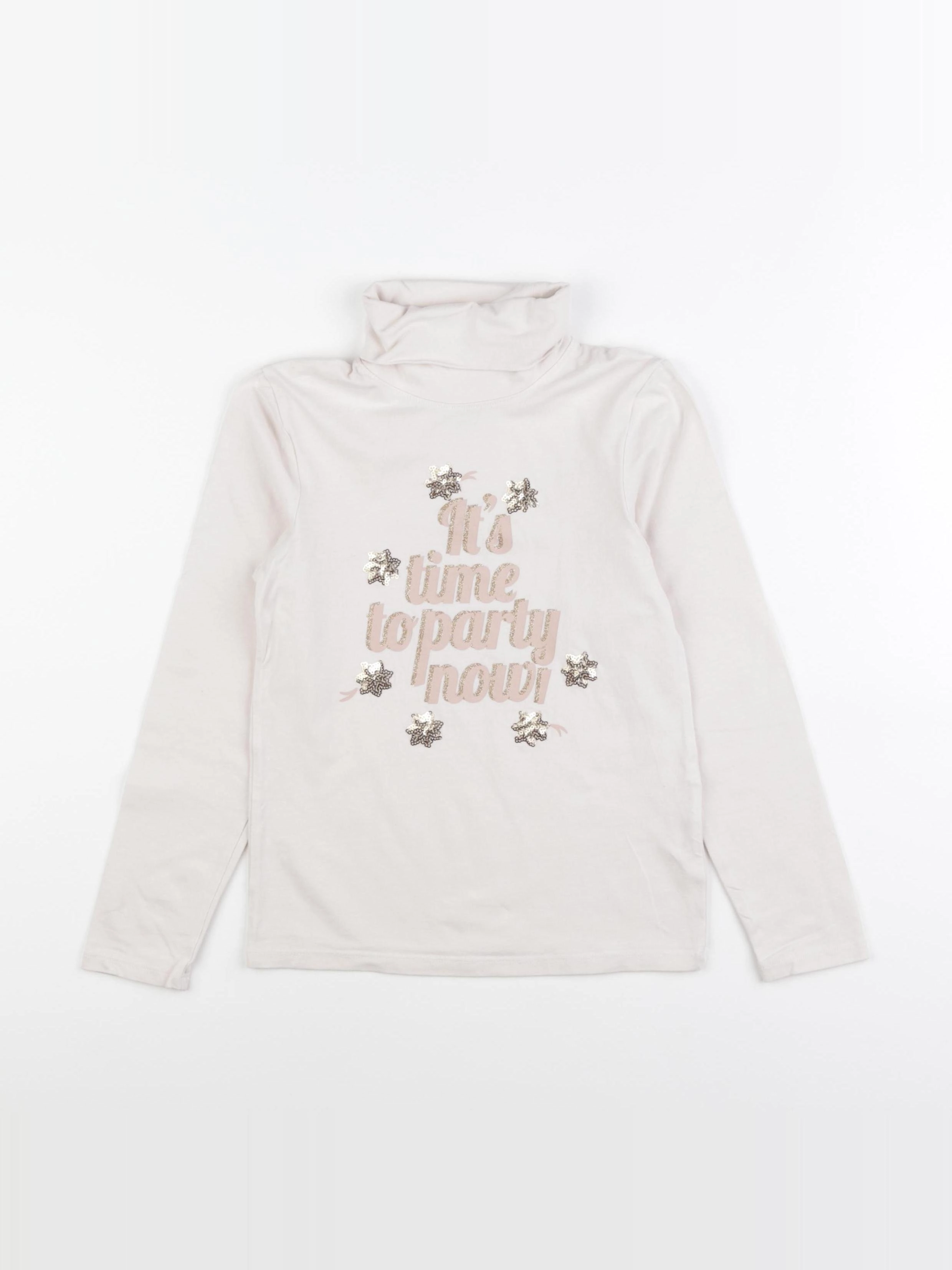 La Redoute - sous-pull rose - 8 ans