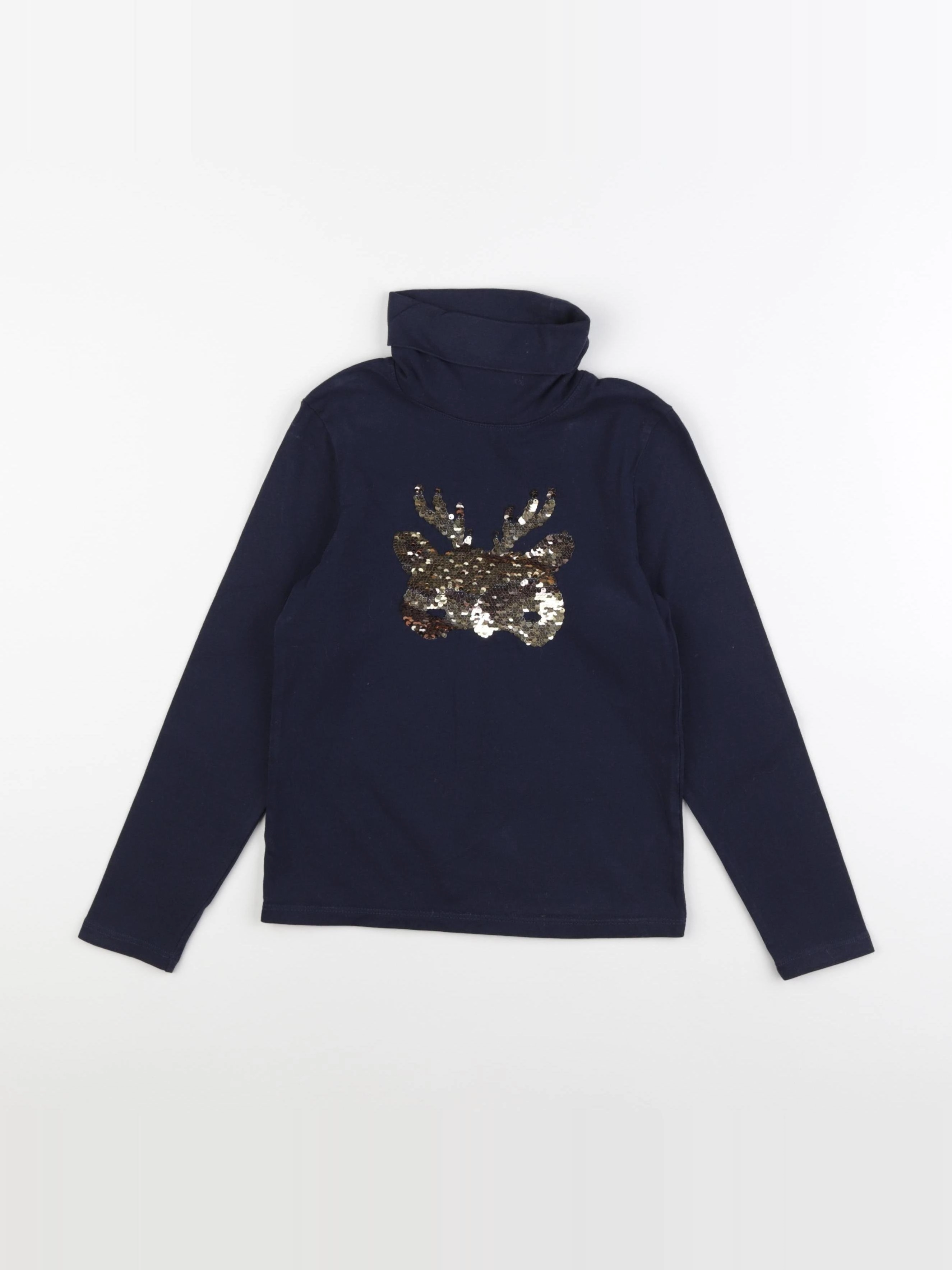 La Redoute - sous-pull bleu - 8 ans