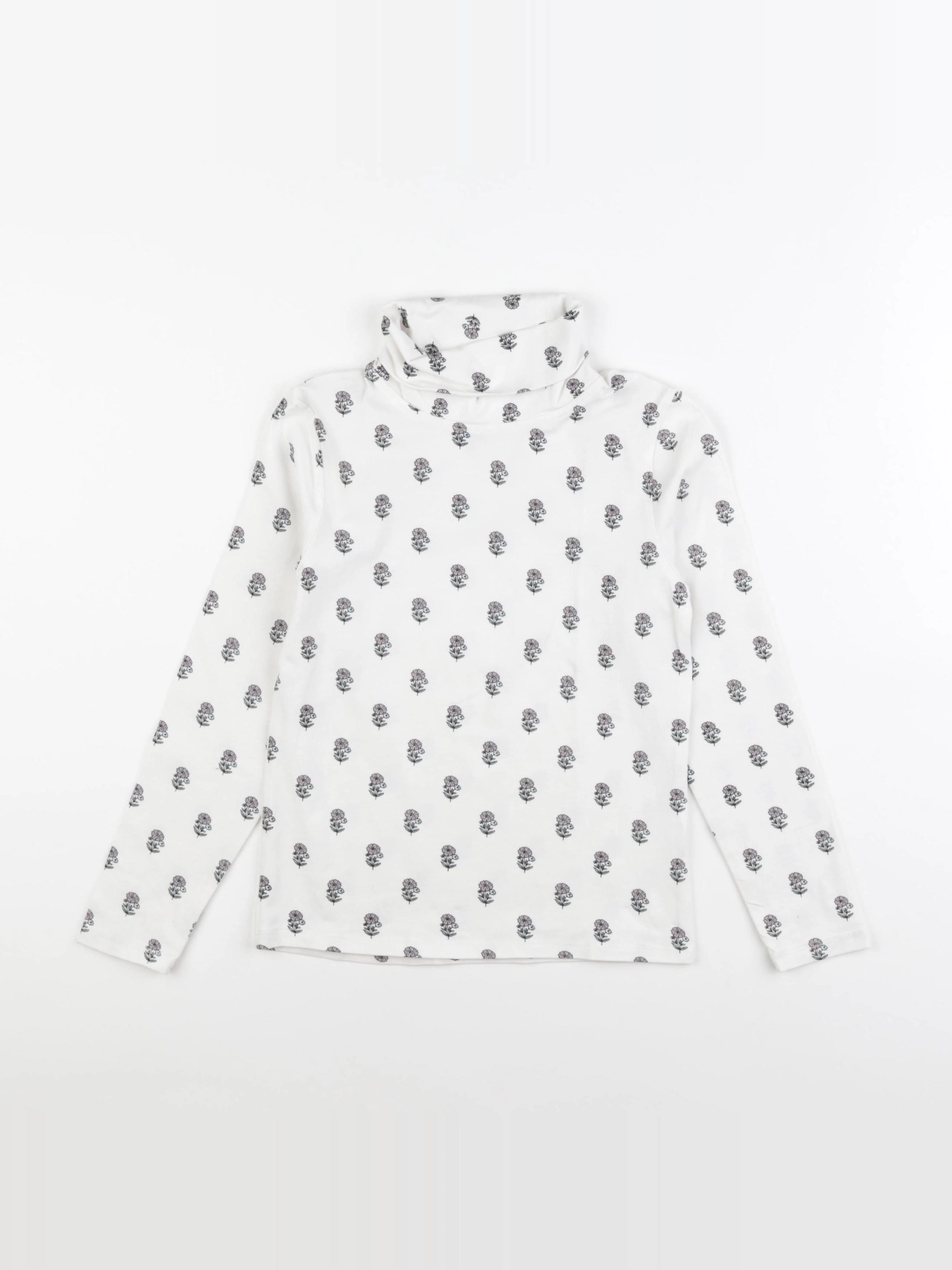 La Redoute - sous-pull blanc - 8 ans