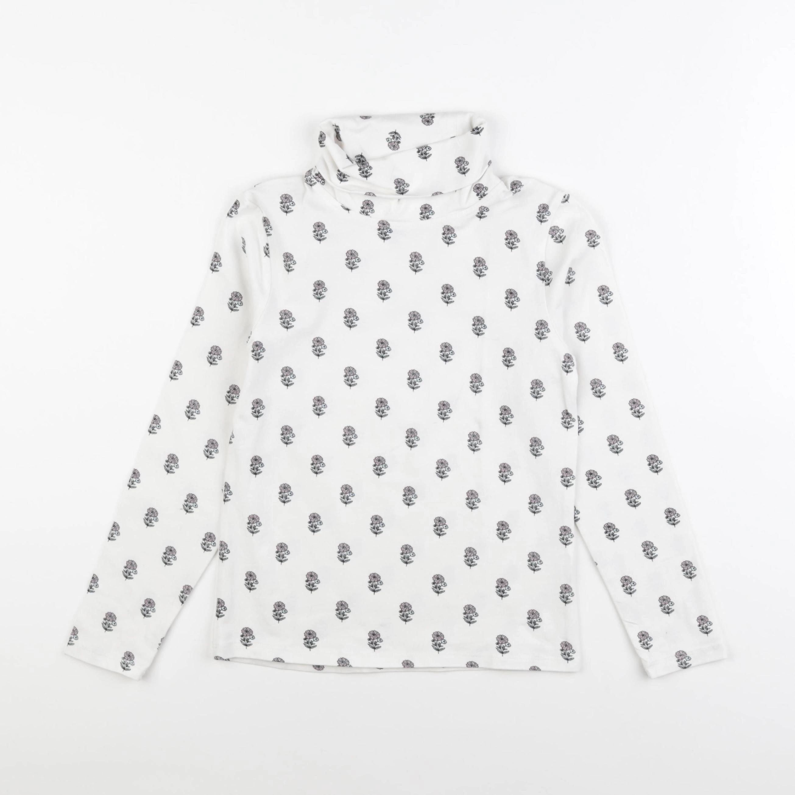 La Redoute - sous-pull blanc - 8 ans