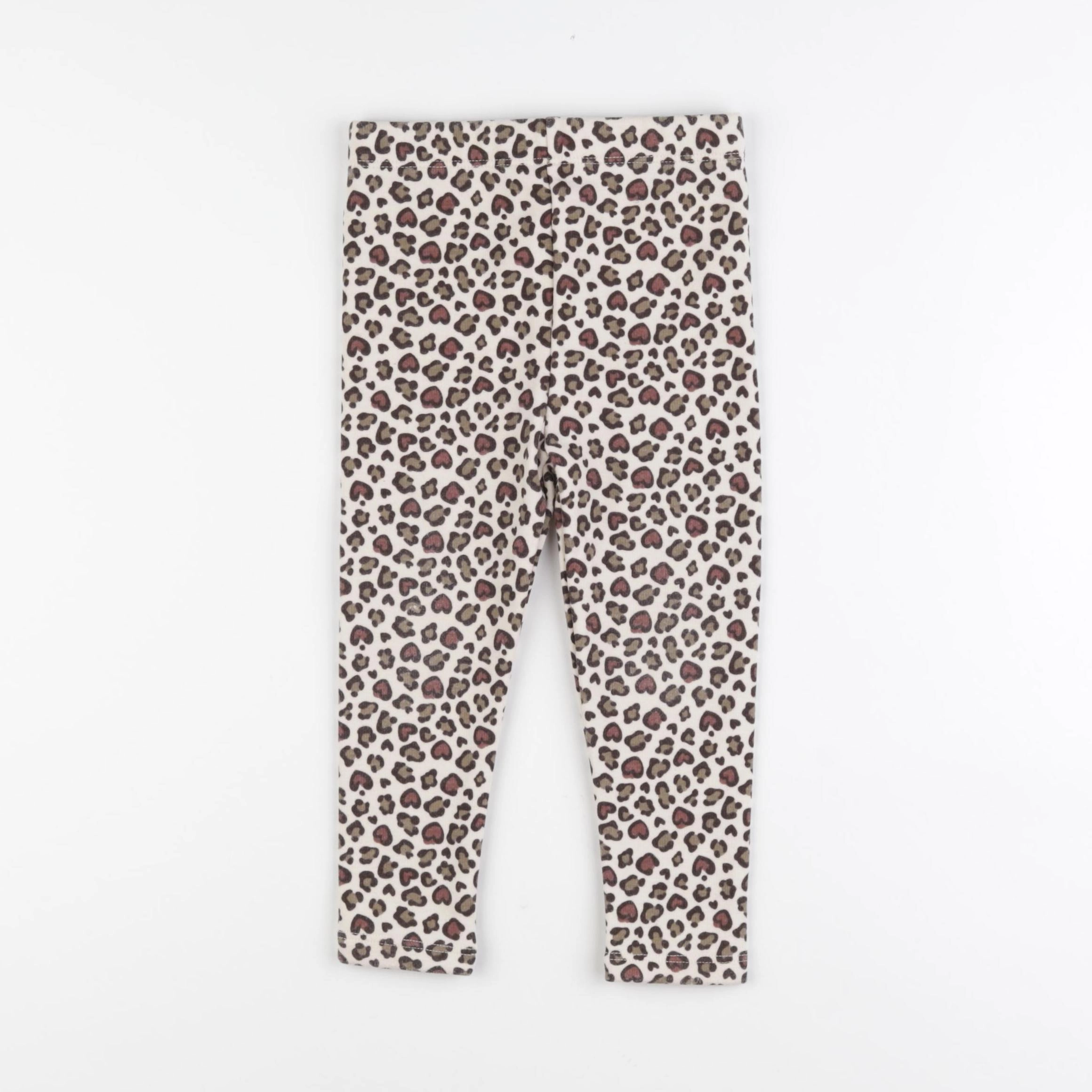 Vertbaudet - legging doublé marron - 3 ans