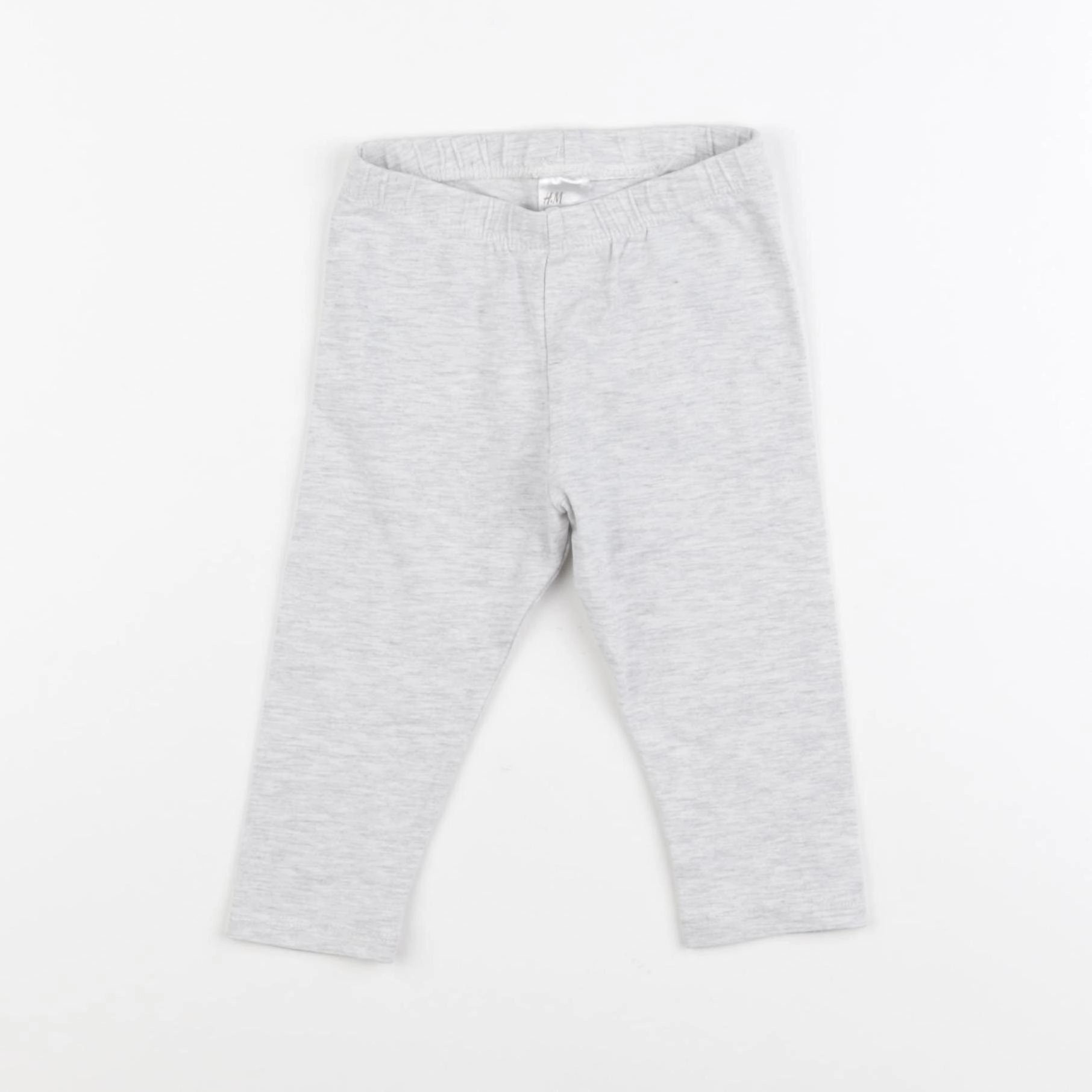 H&M - legging gris - 9/12 mois