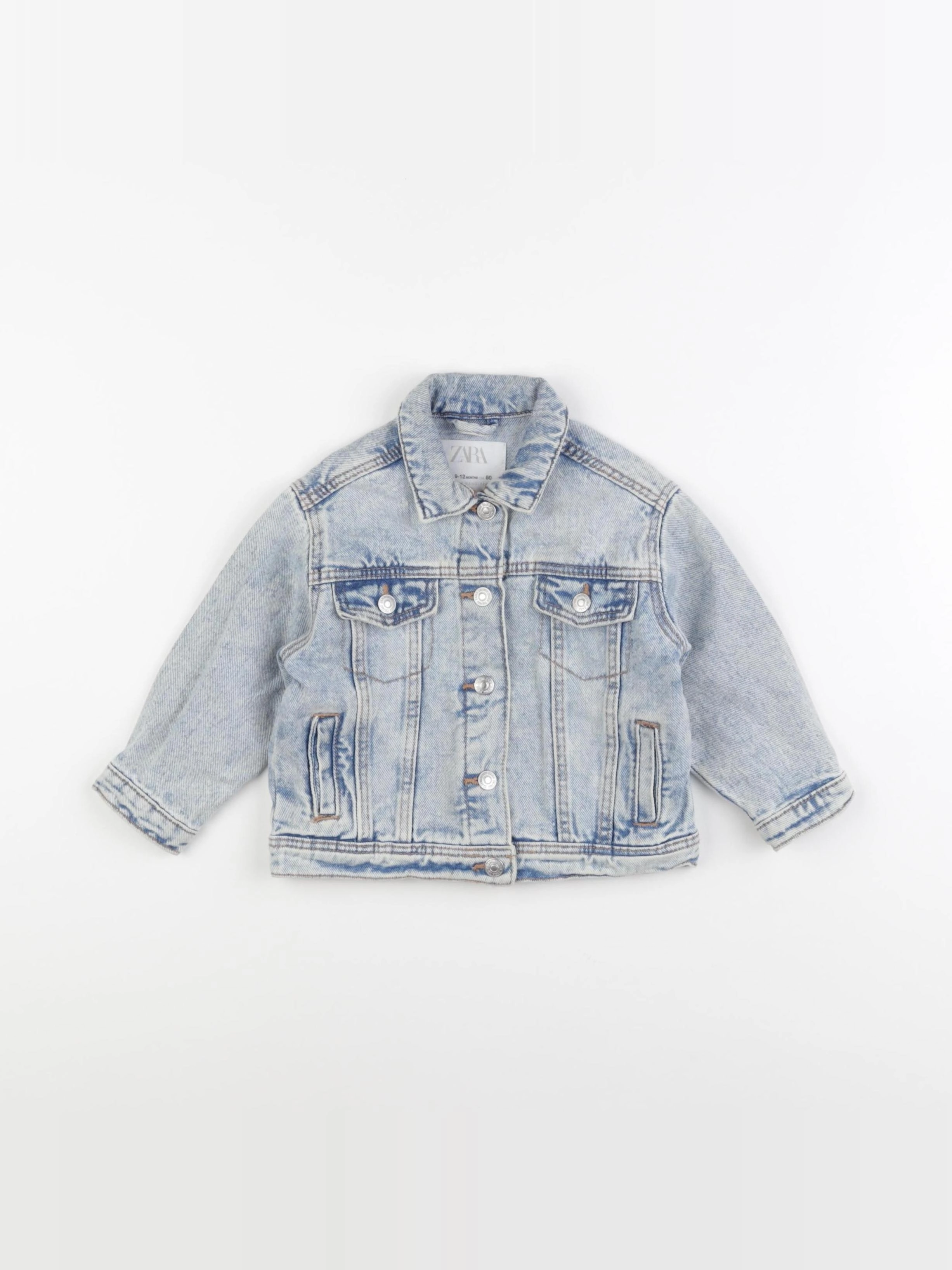 Zara - veste bleu - 9/12 mois