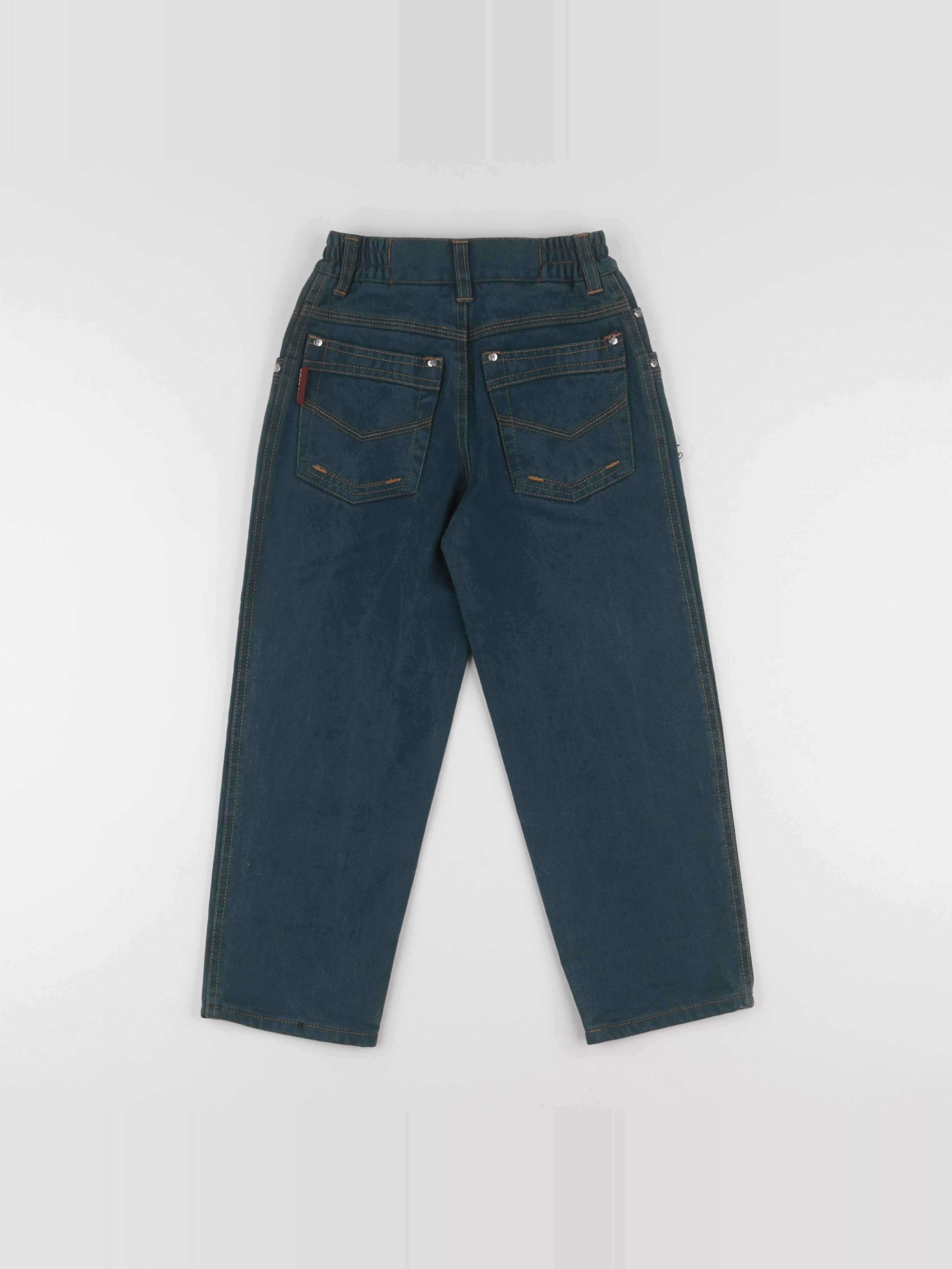 Vintage - jean vert - 6 ans
