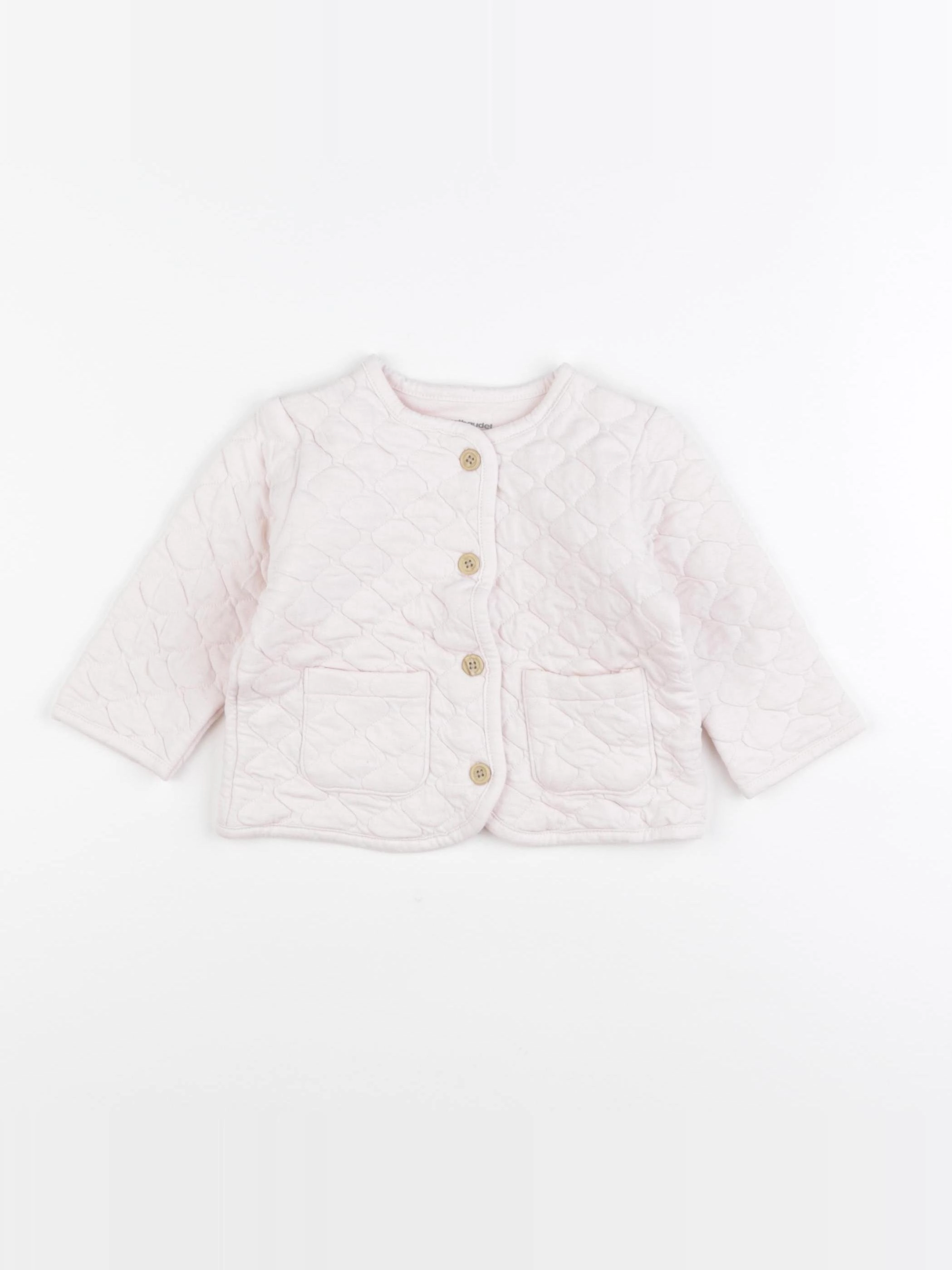 Vertbaudet - veste rose - 9 mois