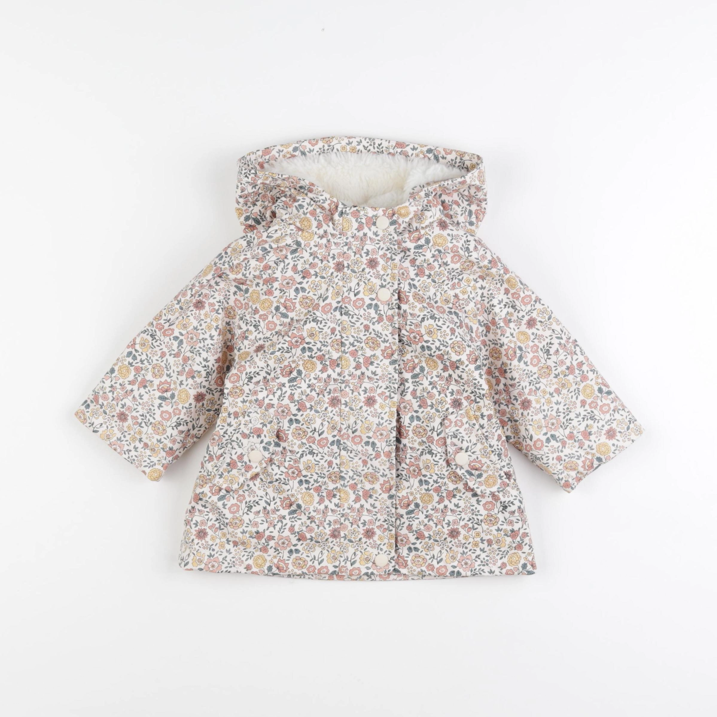 Vertbaudet - imperméable multicolore - 9 mois