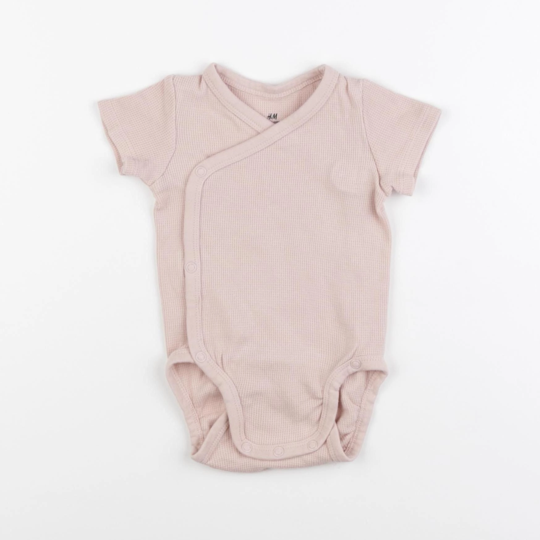 H&M - body rose - 2/4 mois