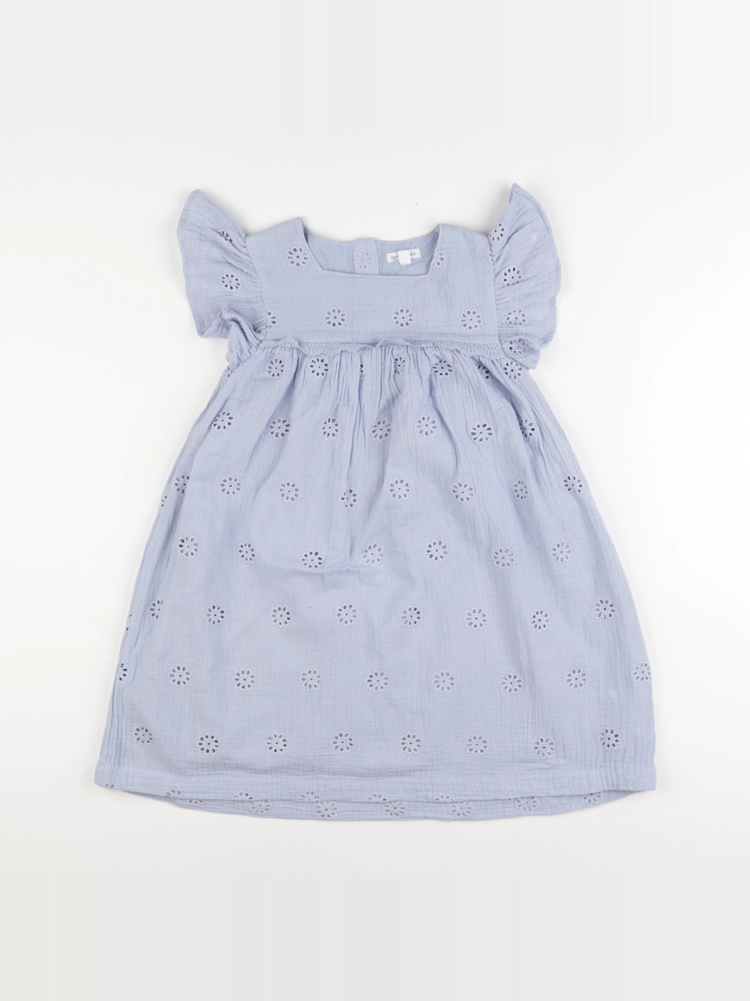 Vertbaudet - robe bleu - 7 ans