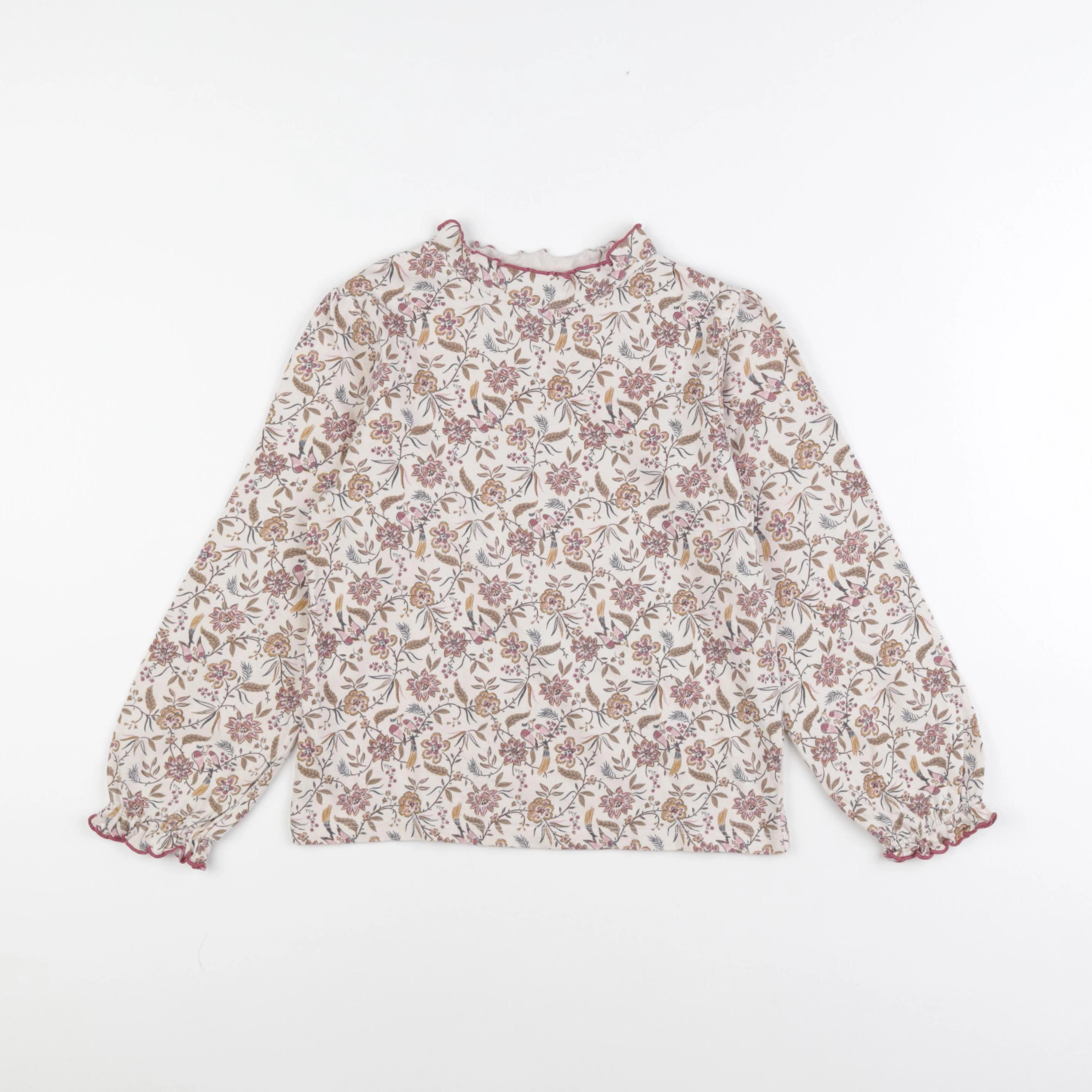 Vertbaudet - tee-shirt multicolore - 8 ans
