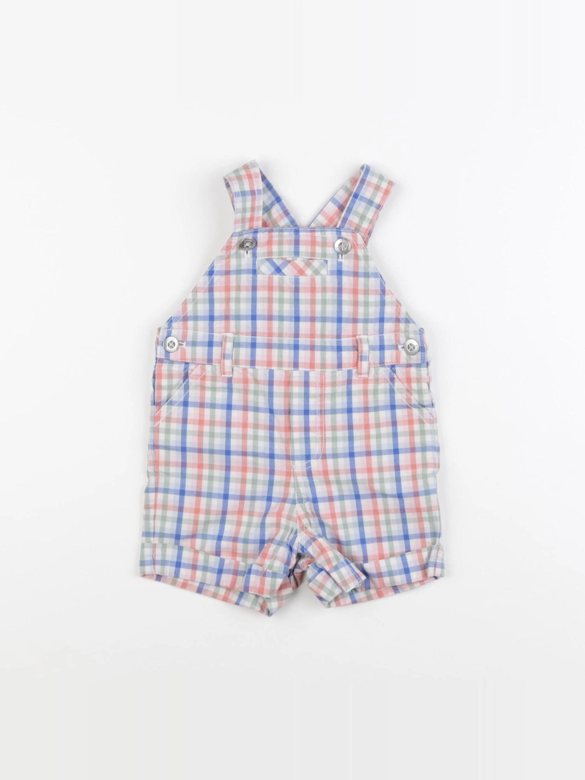 Jacadi - salopette multicolore - 6 mois