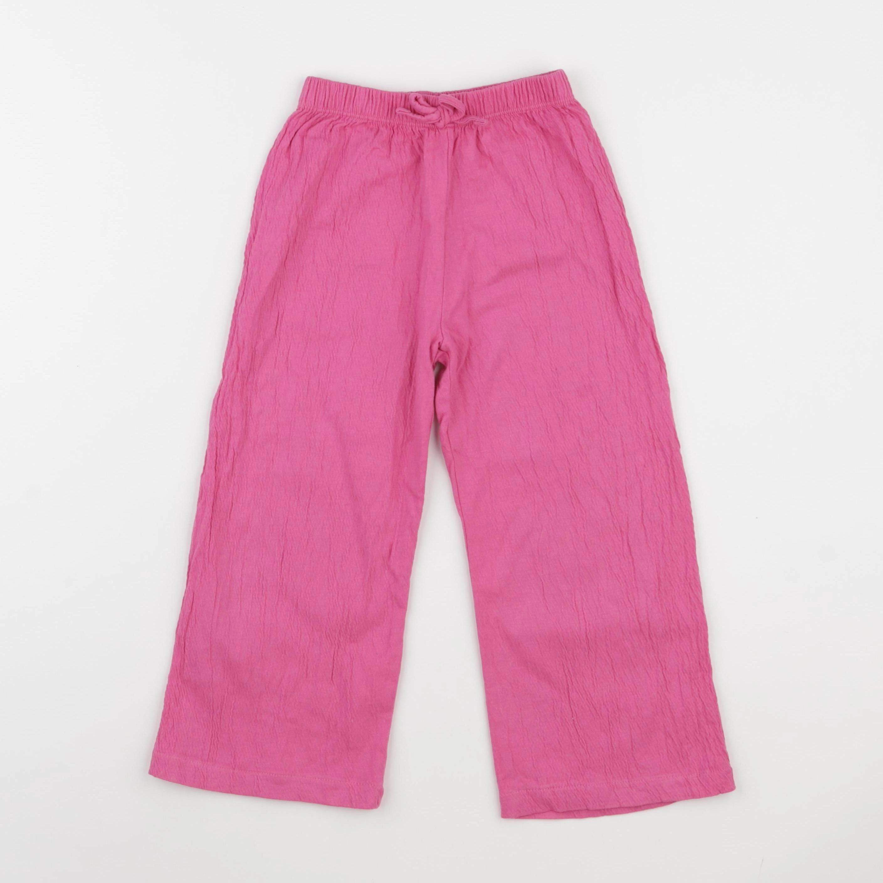 Vertbaudet - pantalon rose - 4 ans