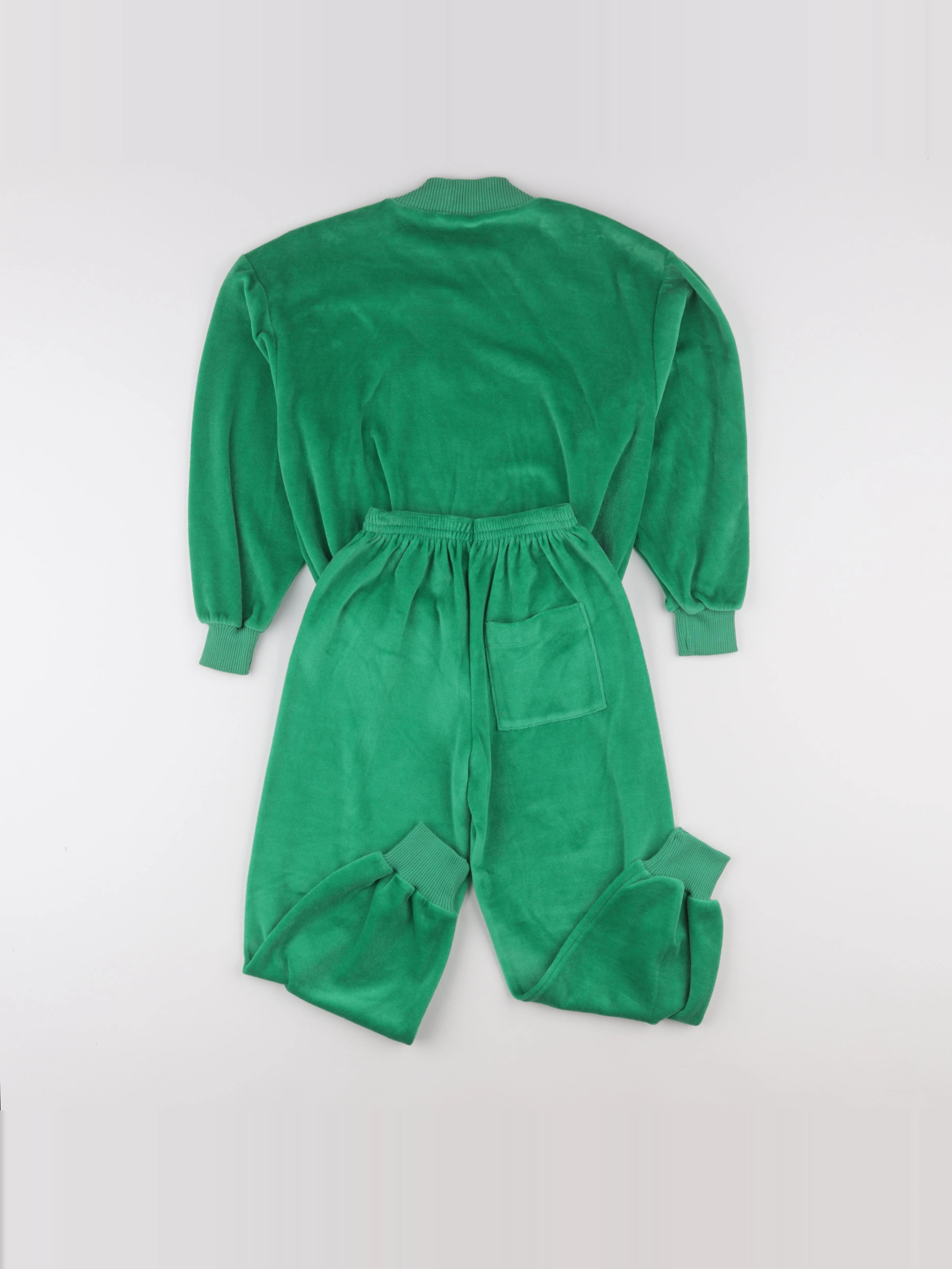 Vintage - ensemble vert - 8 ans
