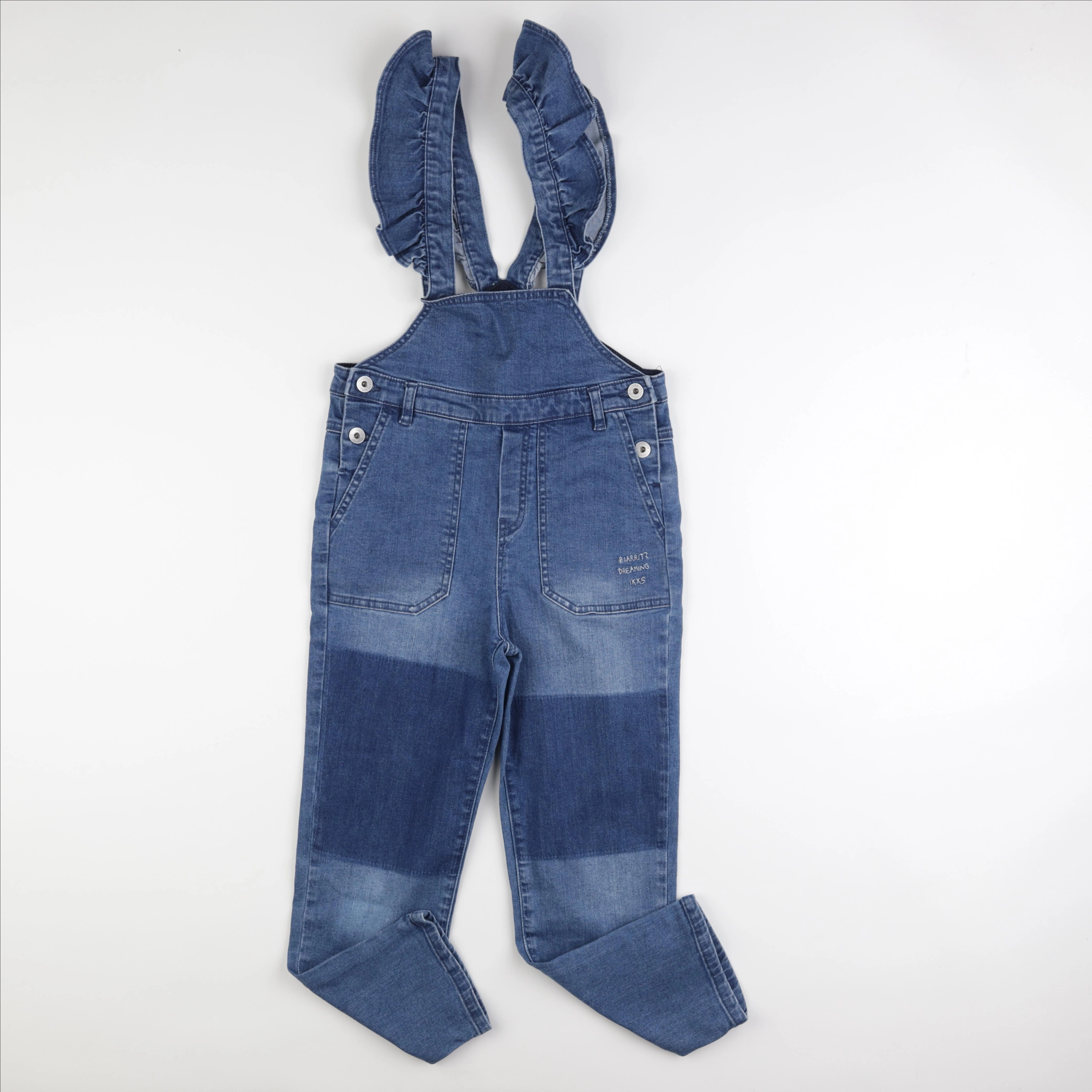 IKKS - salopette bleu - 10 ans