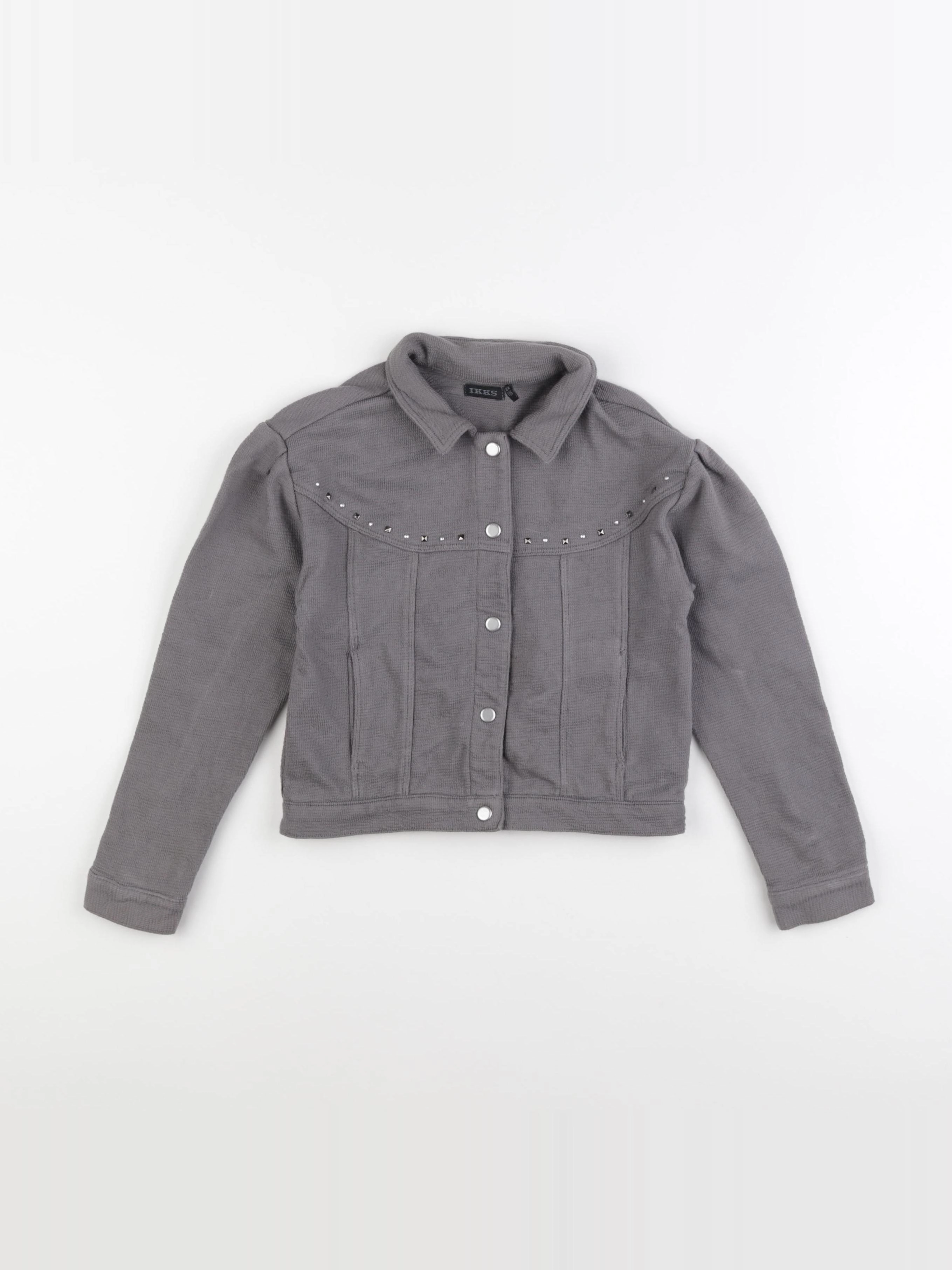 IKKS - veste gris - 6 ans
