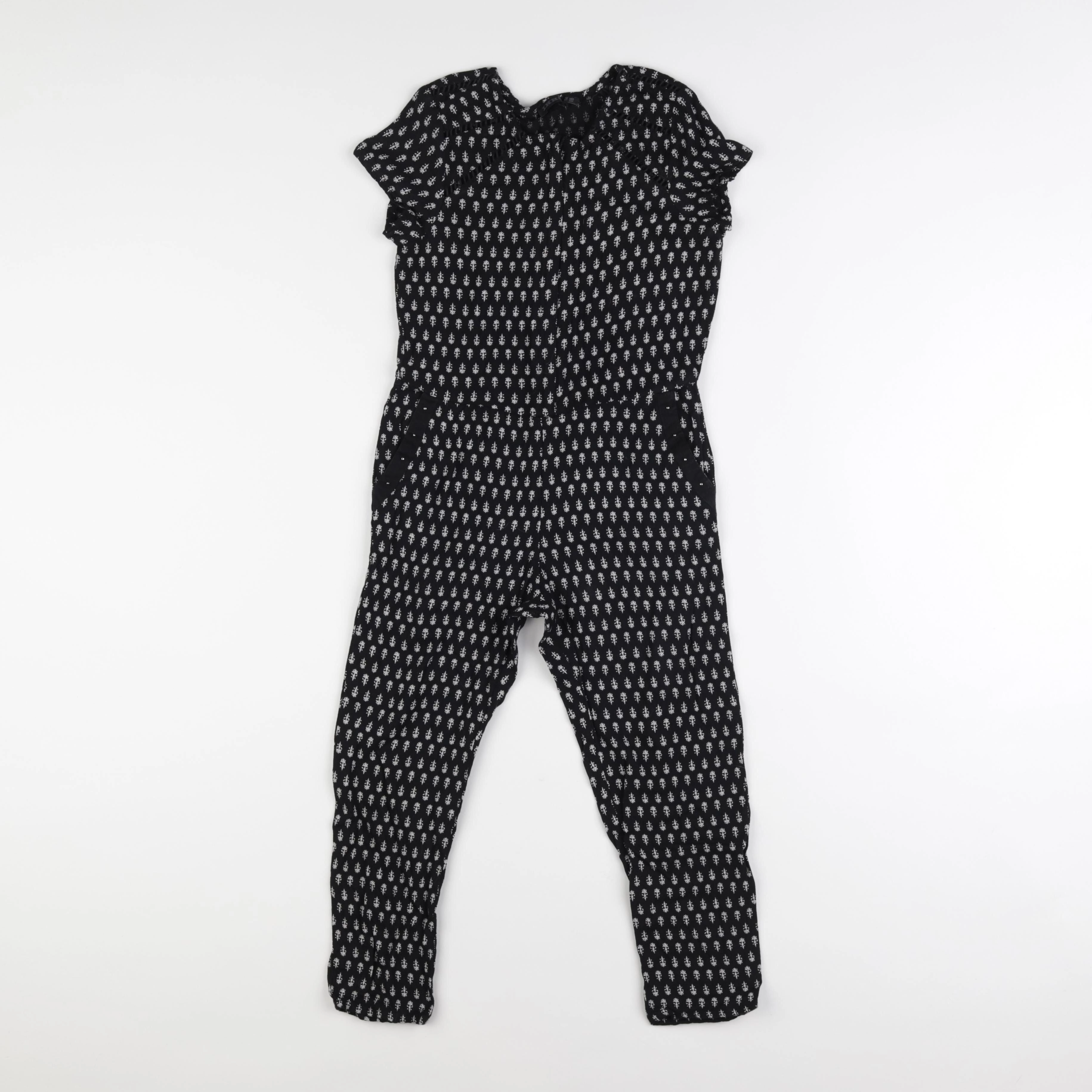 IKKS - combinaison blanc, noir - 6 ans