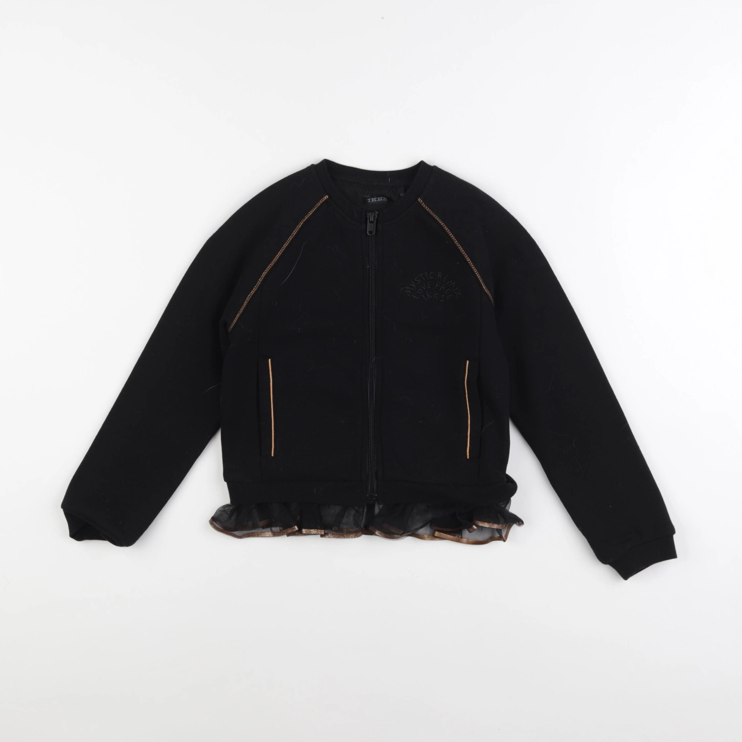 IKKS - gilet noir - 6 ans