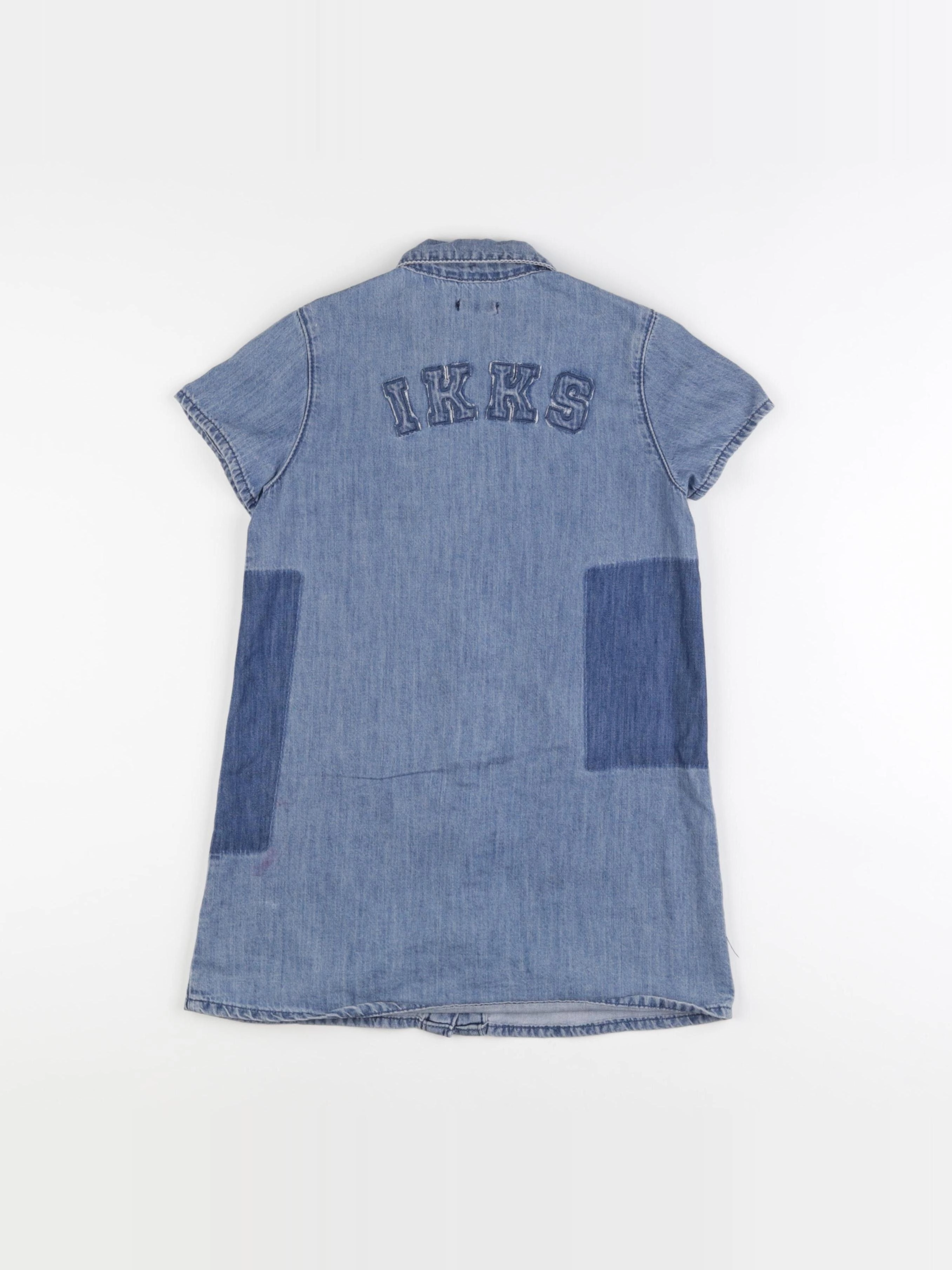 IKKS - robe imprimé au dos bleu - 6 ans