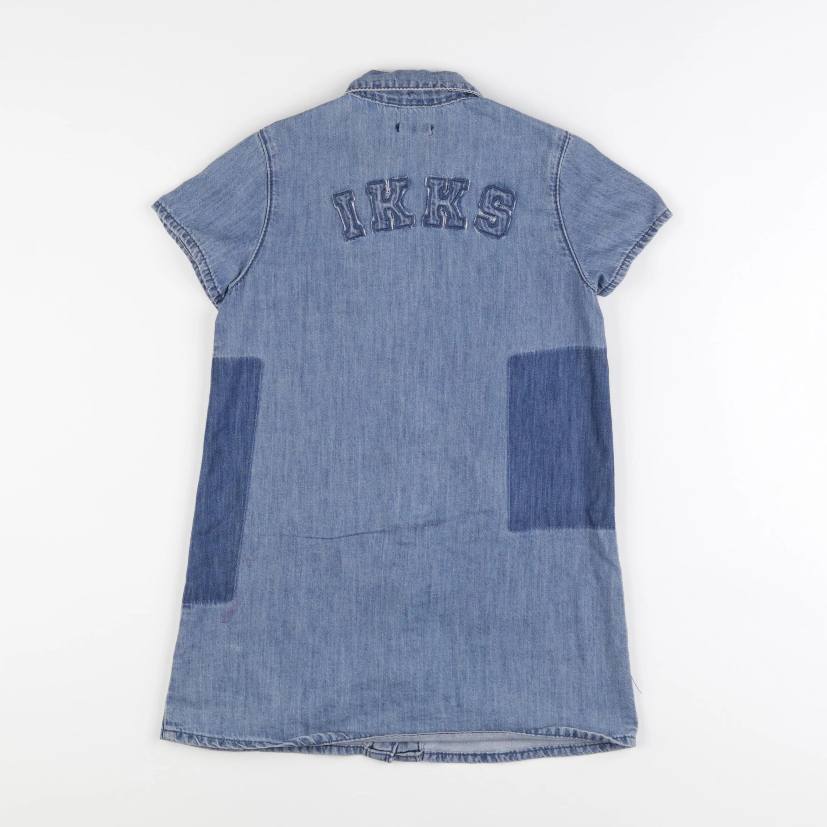 IKKS - robe imprimé au dos bleu - 6 ans