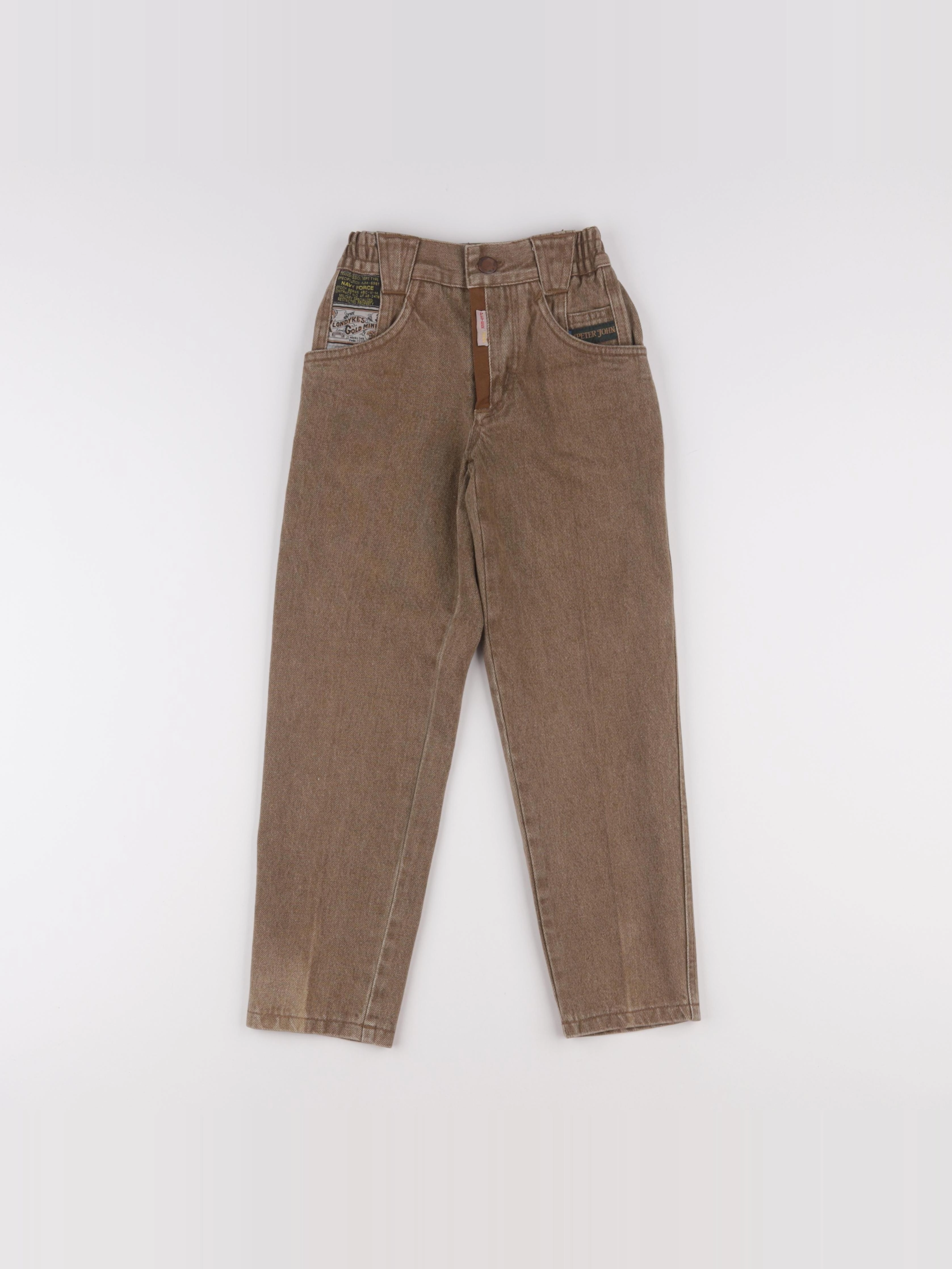 Vintage - jean marron - 5 ans