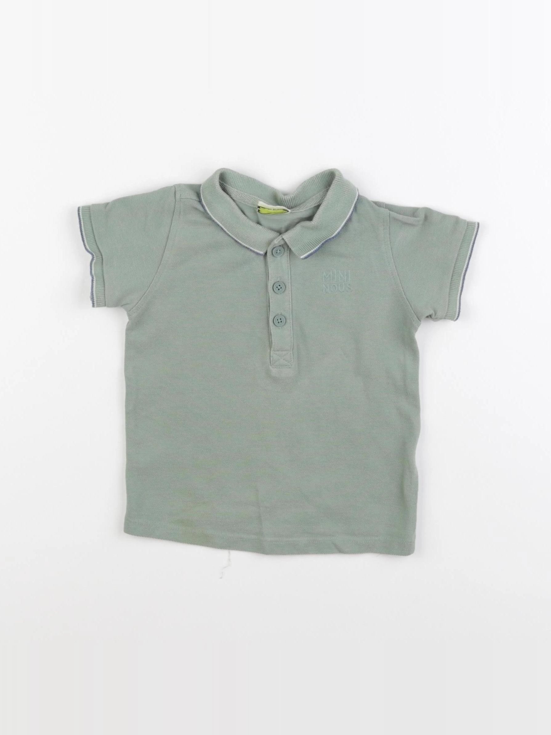 Tape à l'oeil - polo vert - 18 mois
