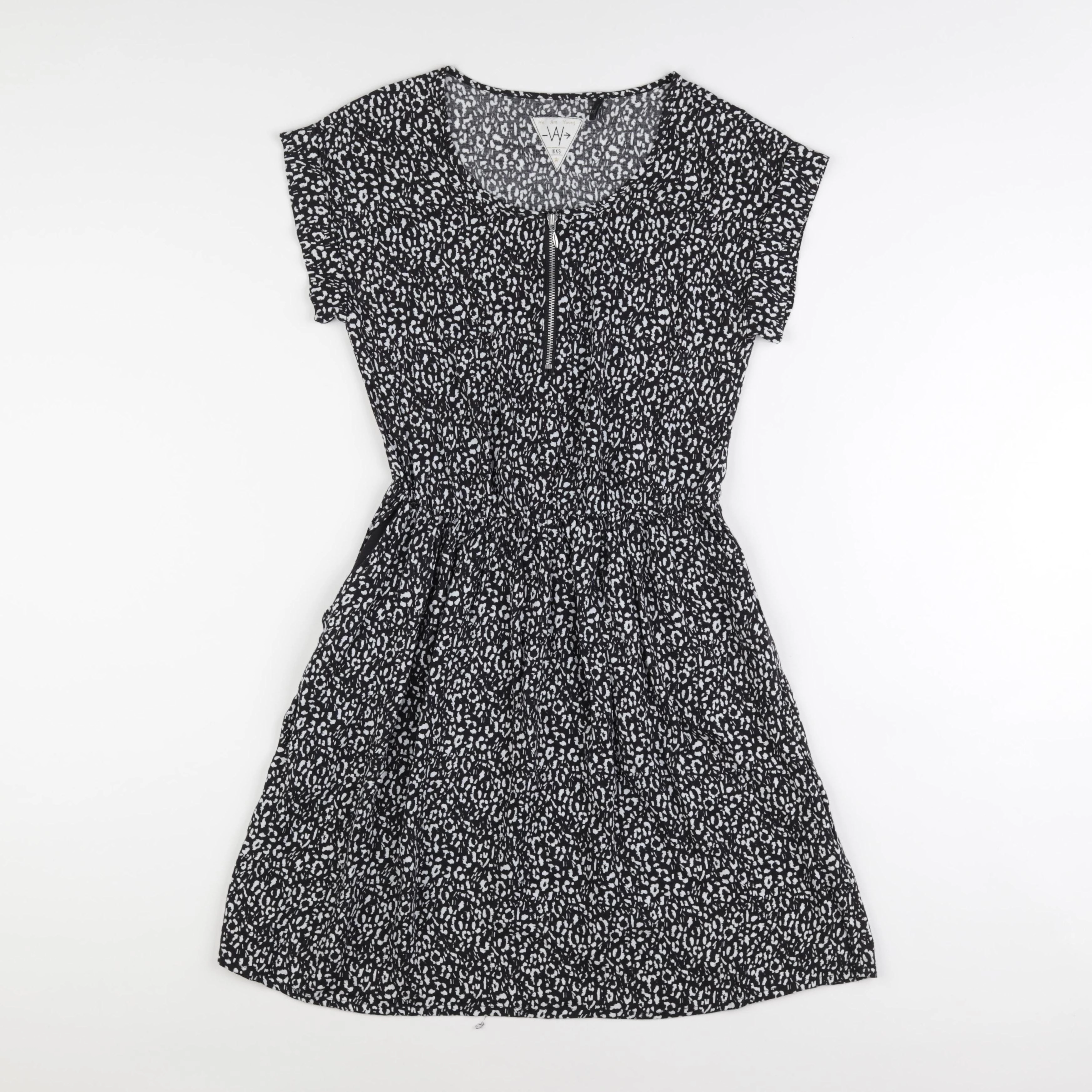 IKKS - robe noir - 12 ans