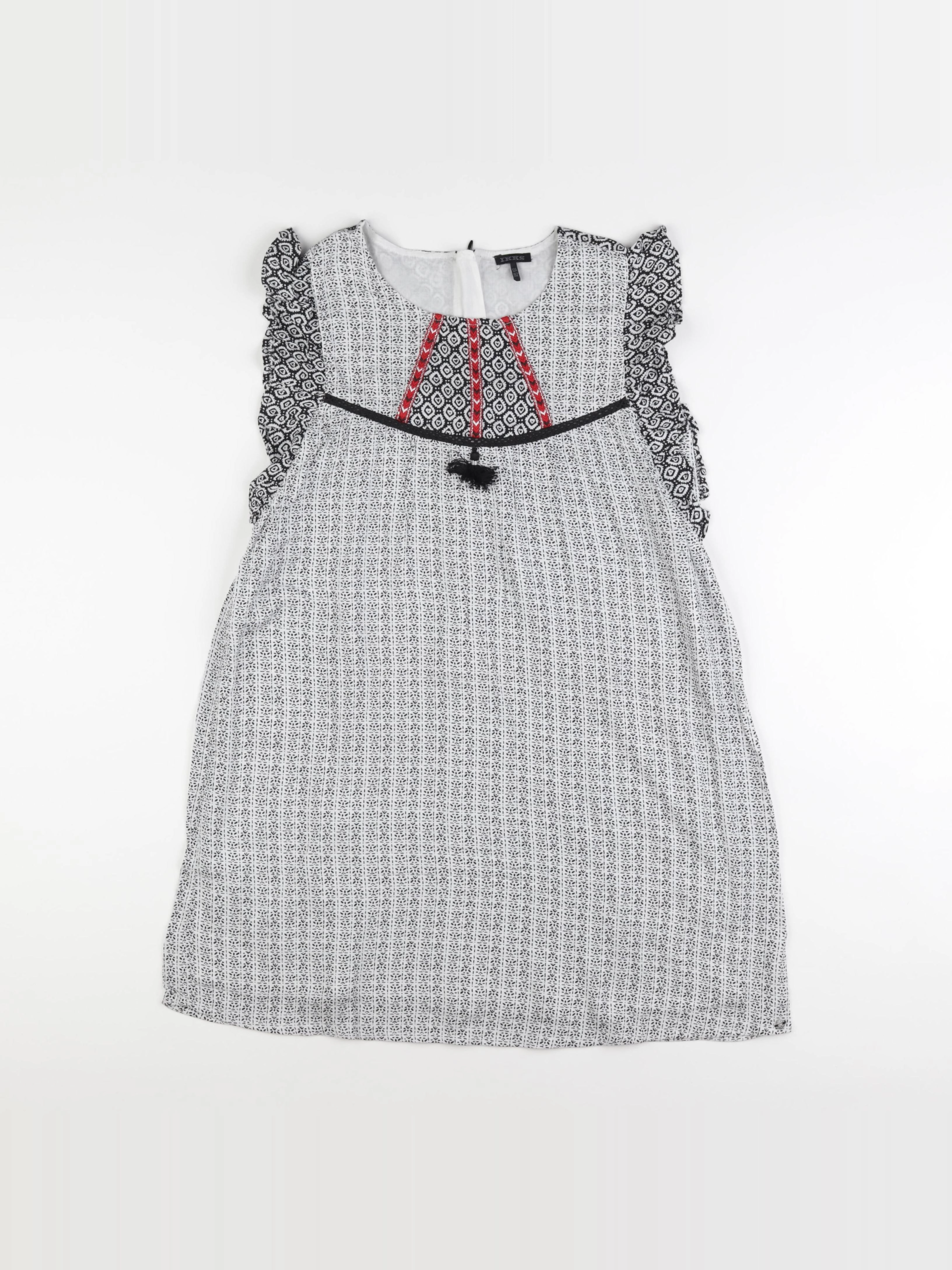 IKKS - robe gris - 12 ans
