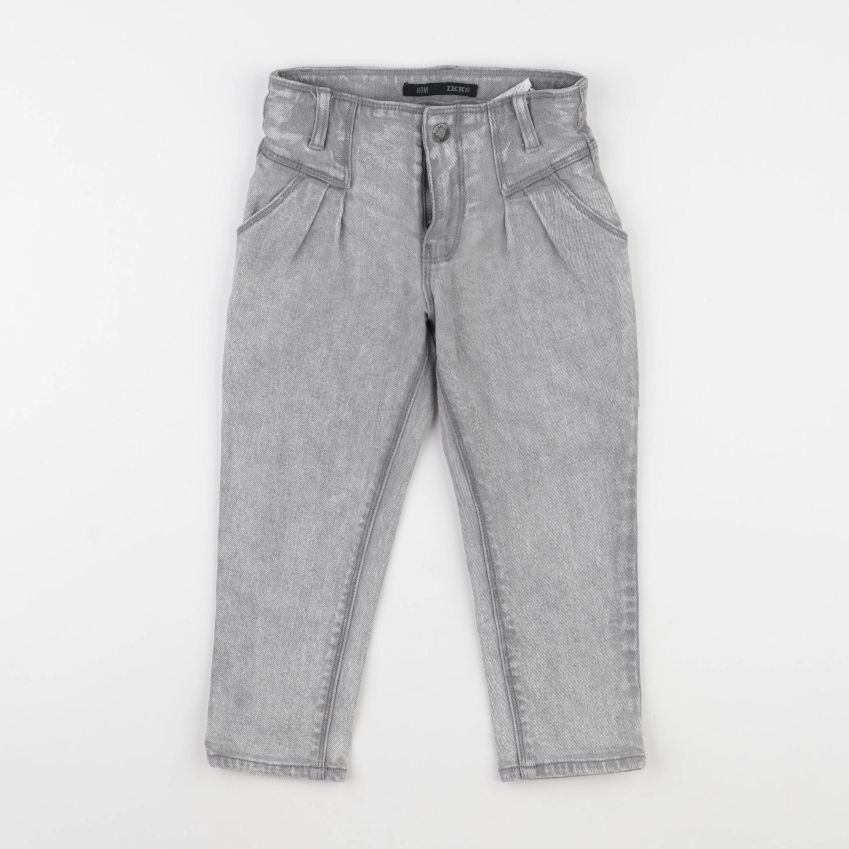 IKKS - jean gris - 4 ans