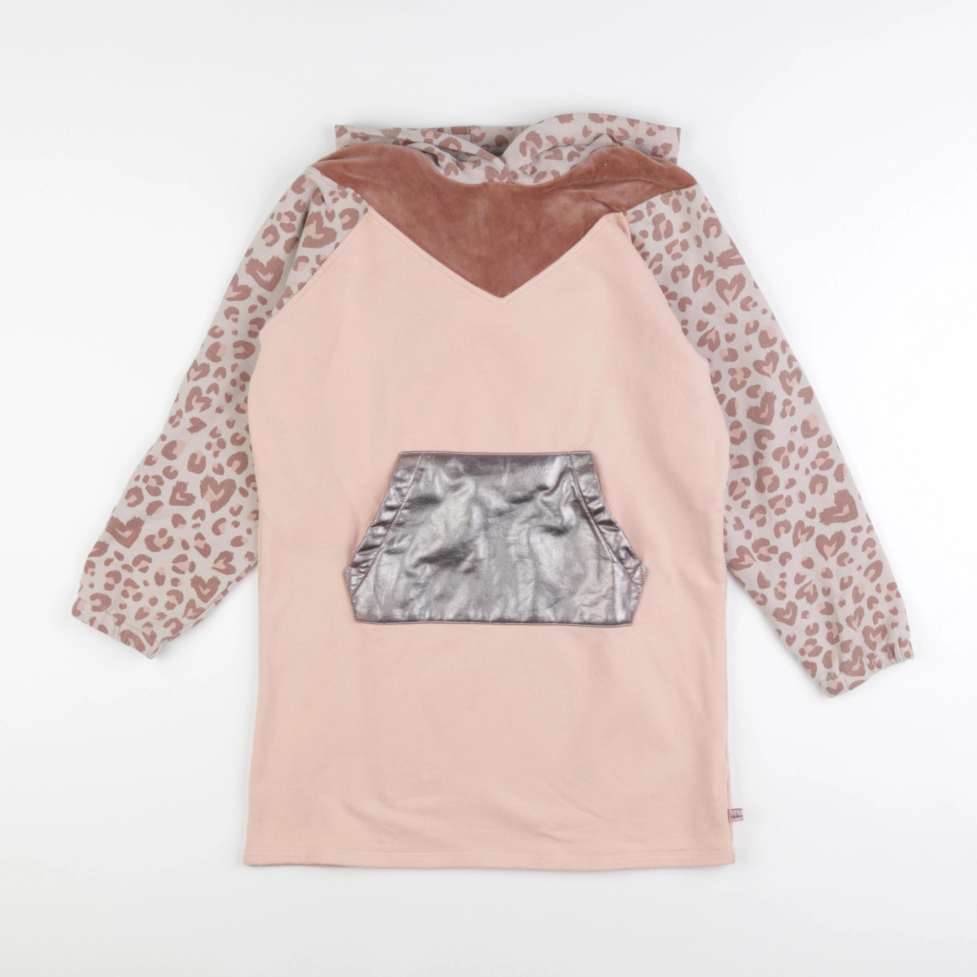 IKKS - robe orange - 10 ans