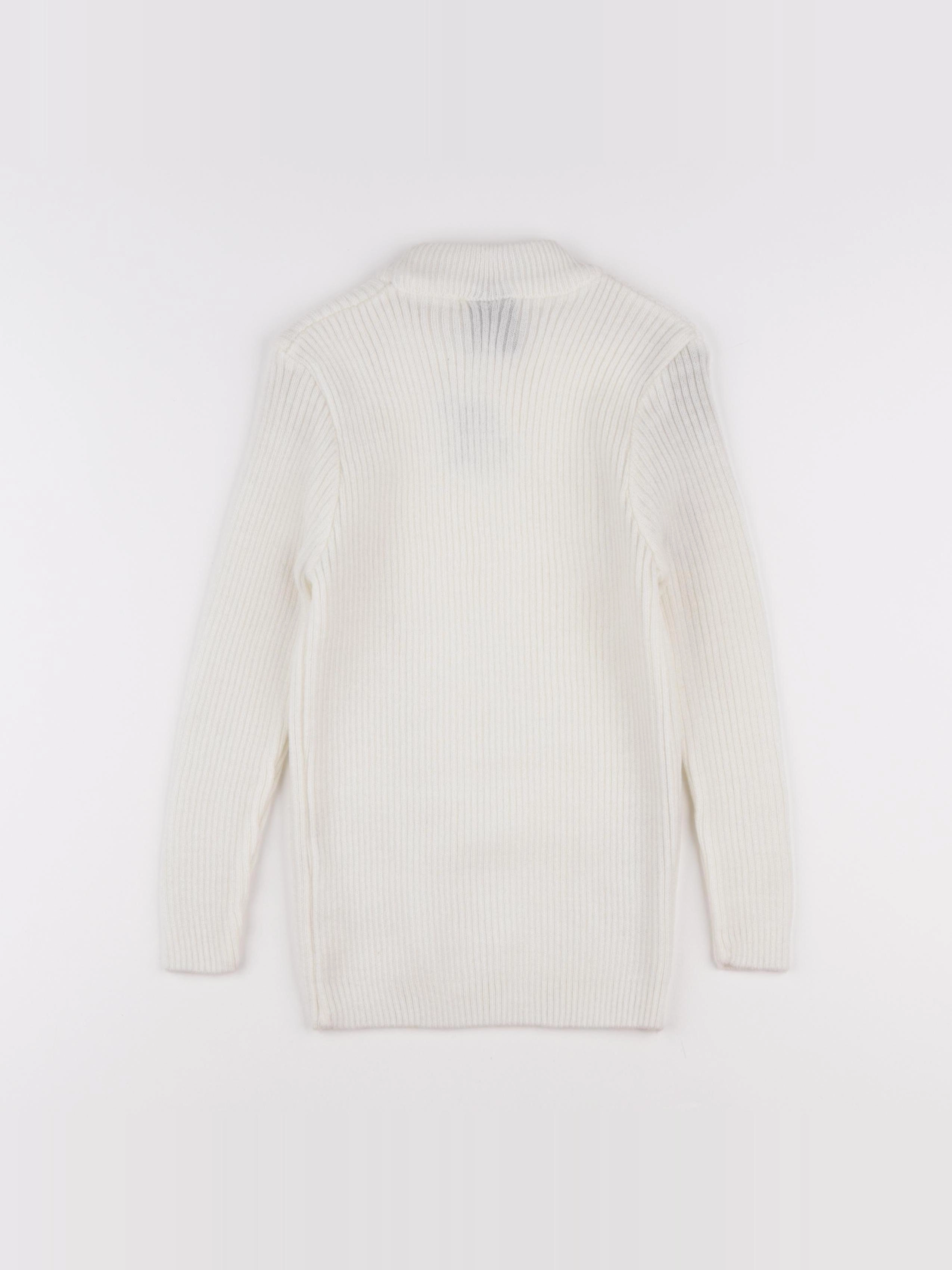 Vintage - pull blanc - 7 ans