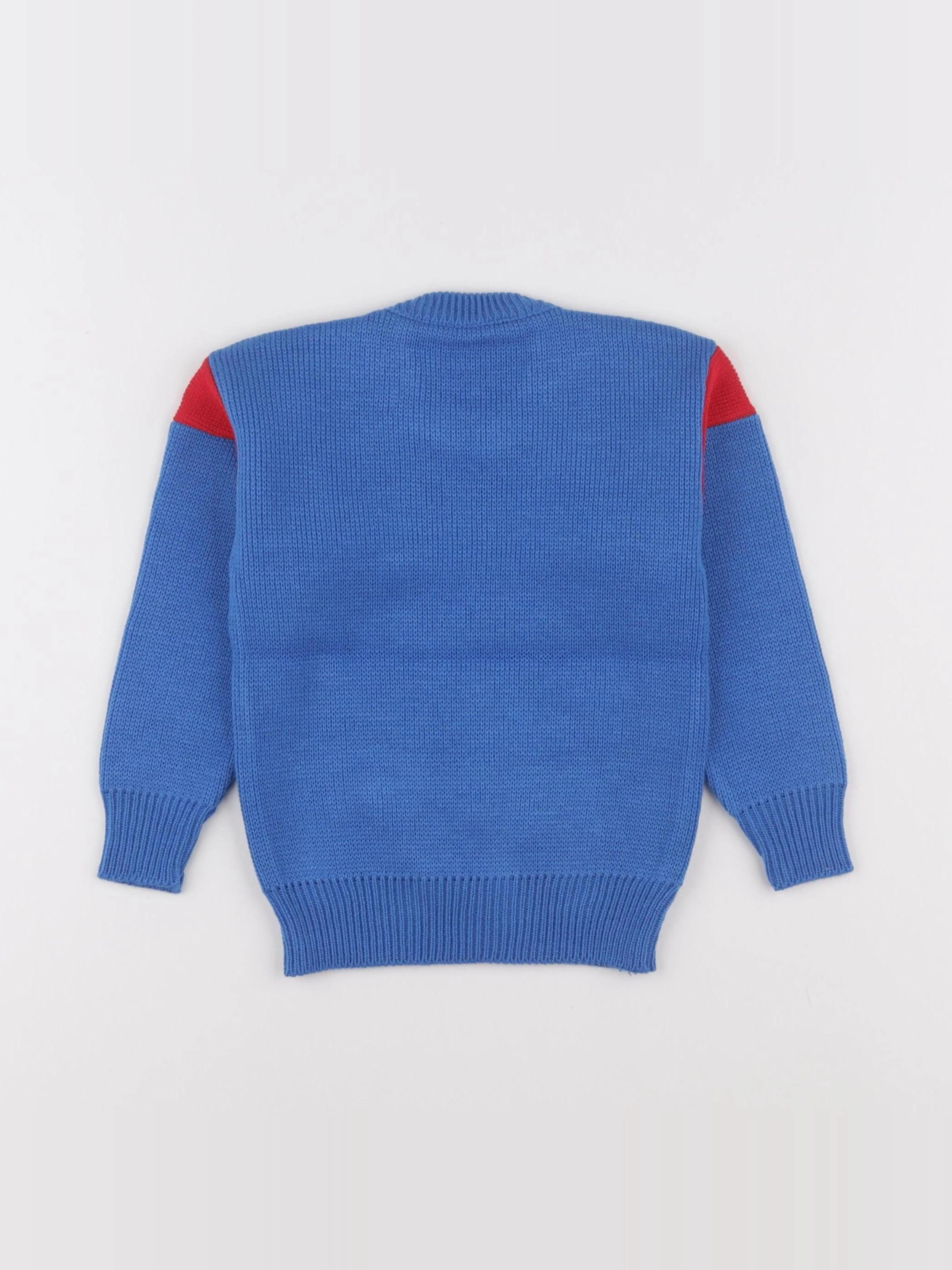 Vintage - pull bleu - 2 ans