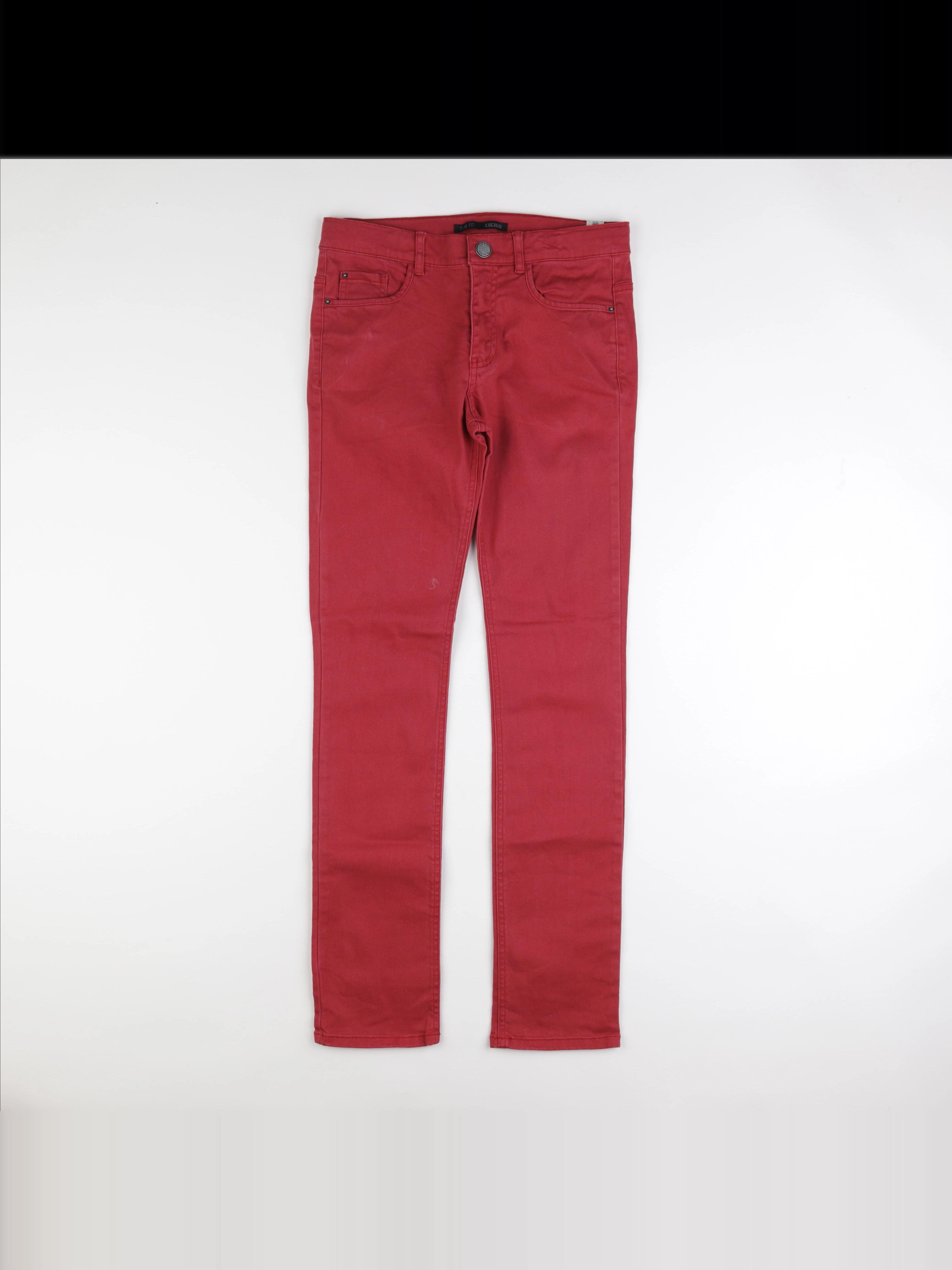 IKKS - pantalon rouge - 14 ans